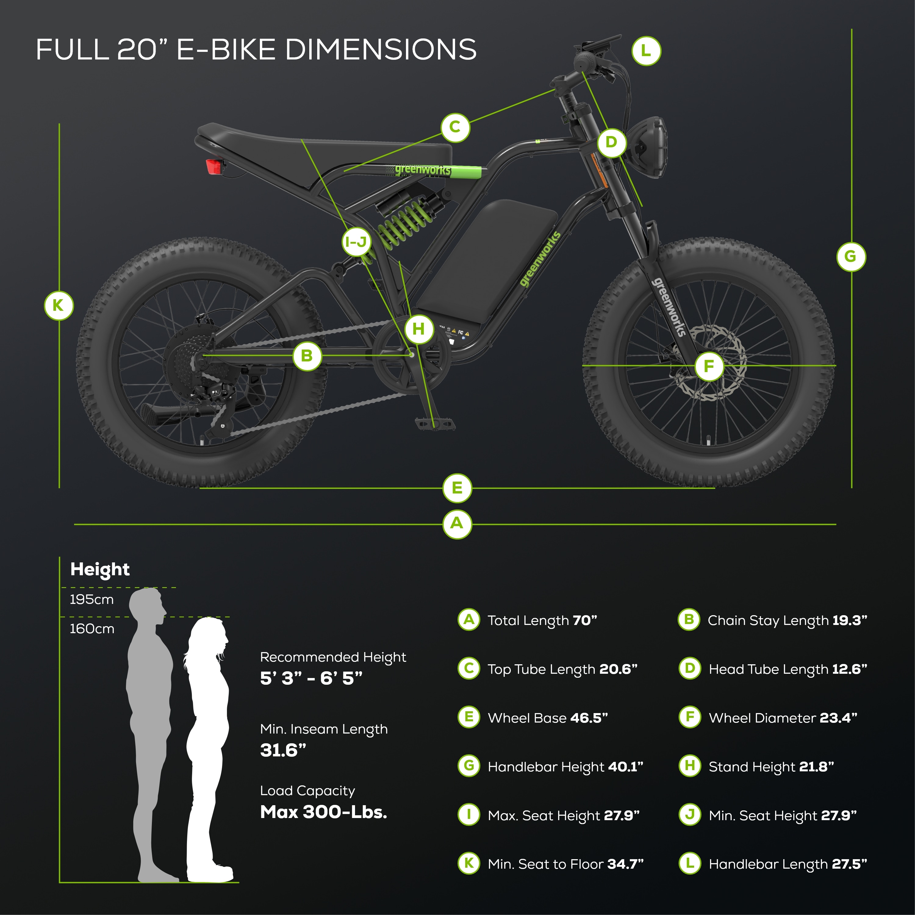 Greenworks 20EB80L40 bikes - View #11