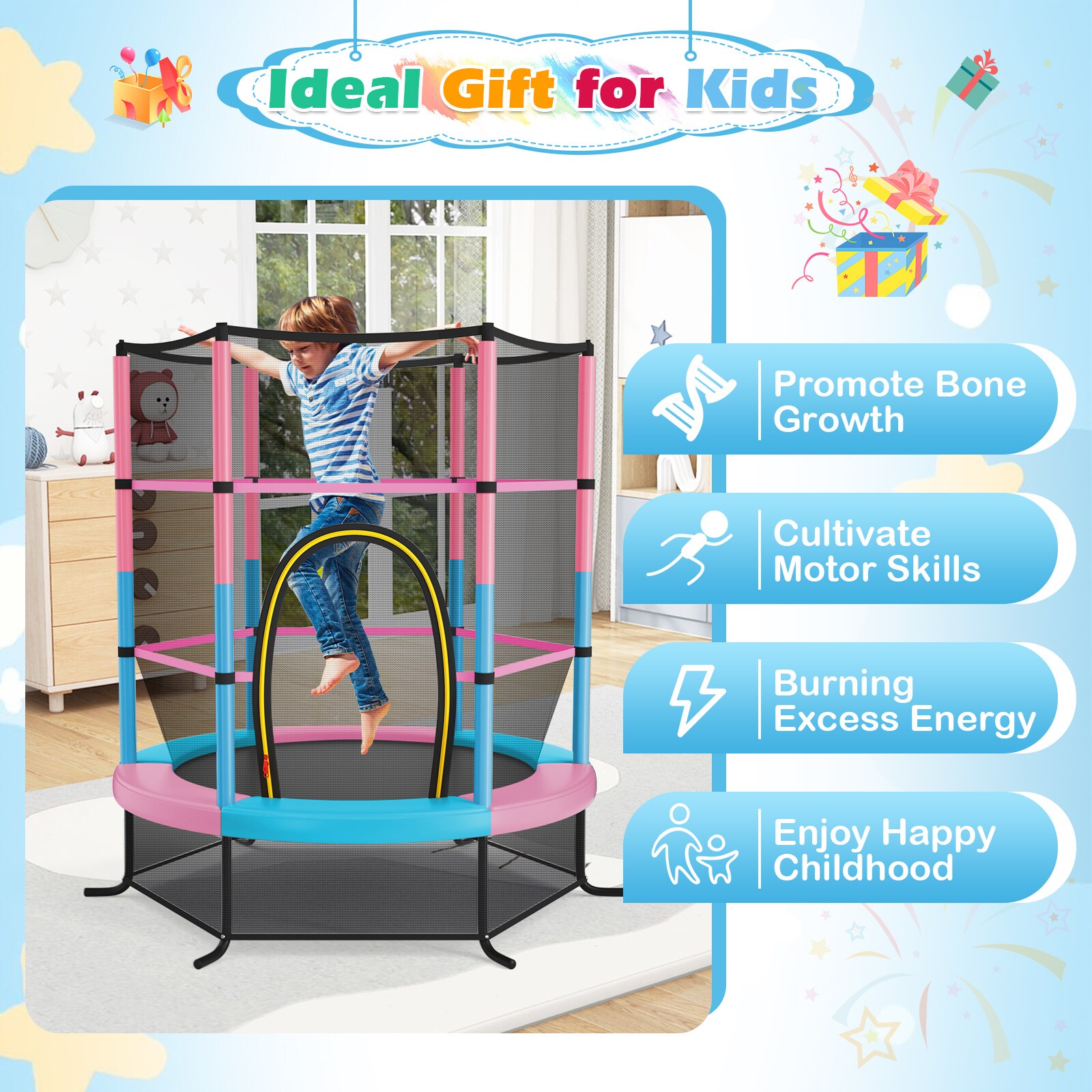 Slickblue D-CO-KM25001WT trampolines - View #7