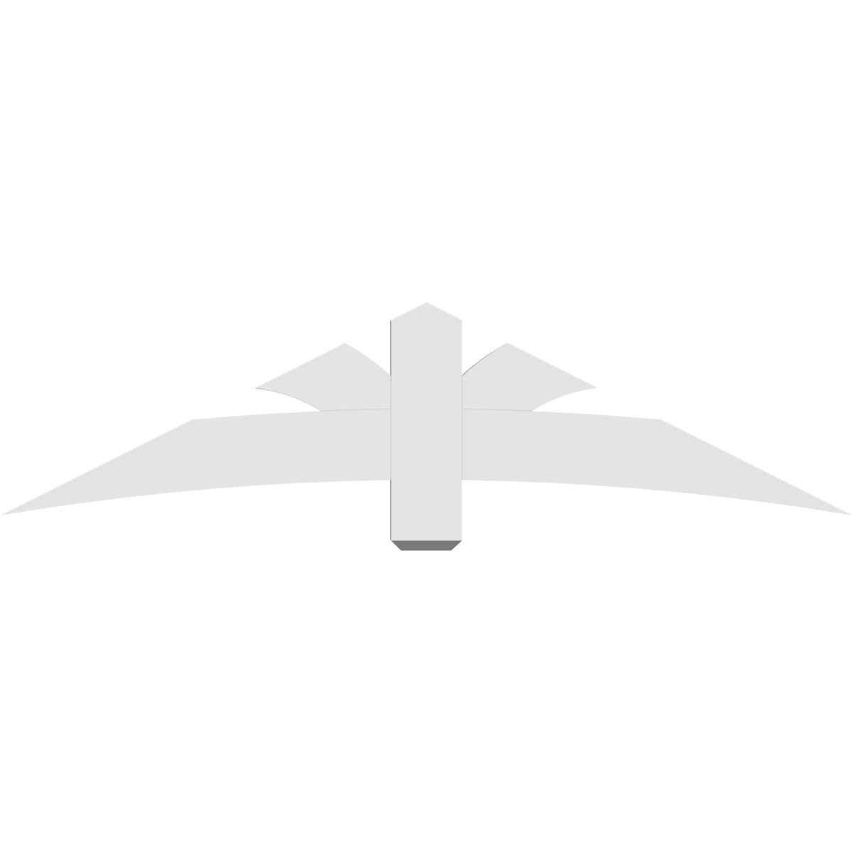 Ekena Millwork GBP072X18X0206DAV00 Exterior-Brackets-Braces - View #4