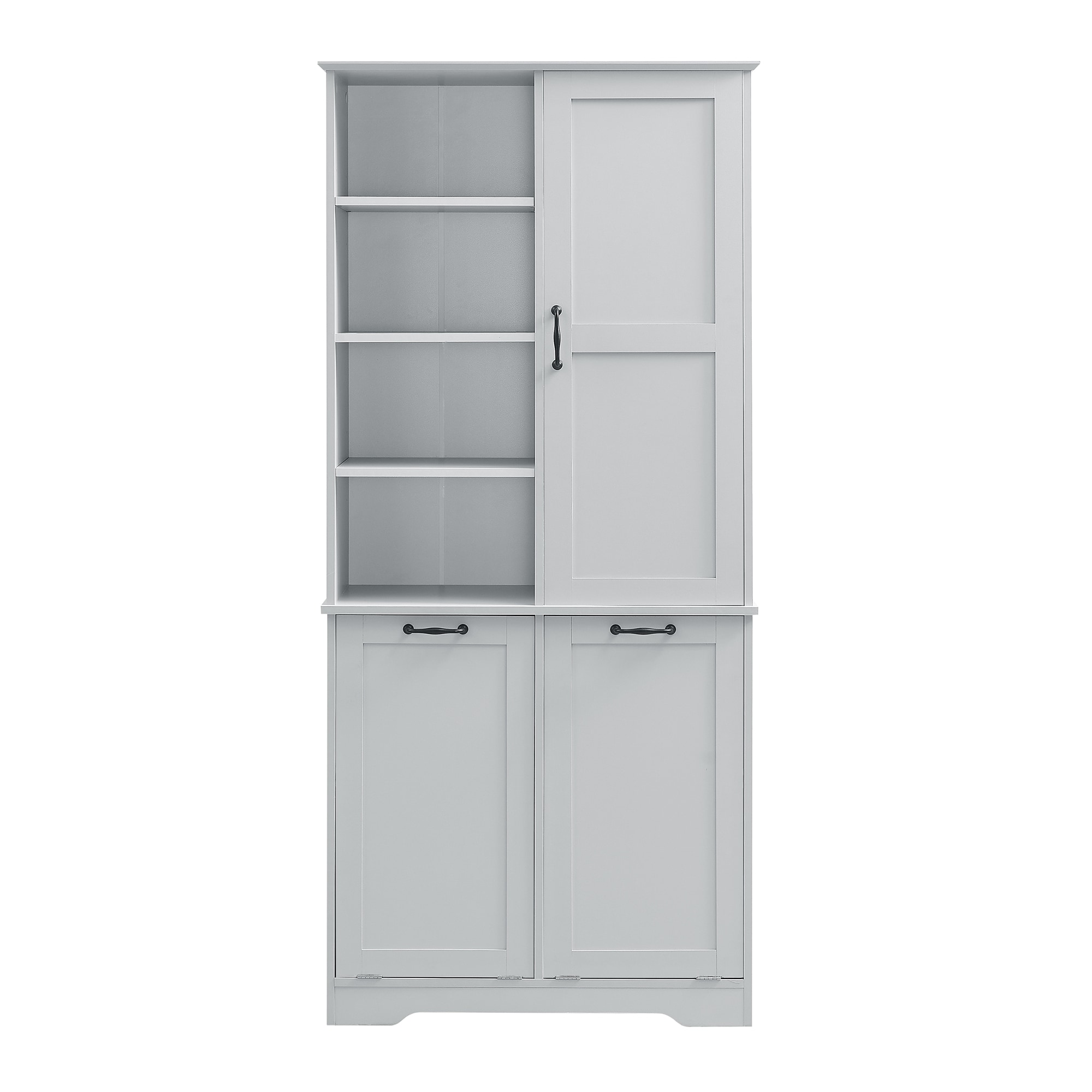 Hrinhom BA52-GRAY Linen-Cabinets - View #4