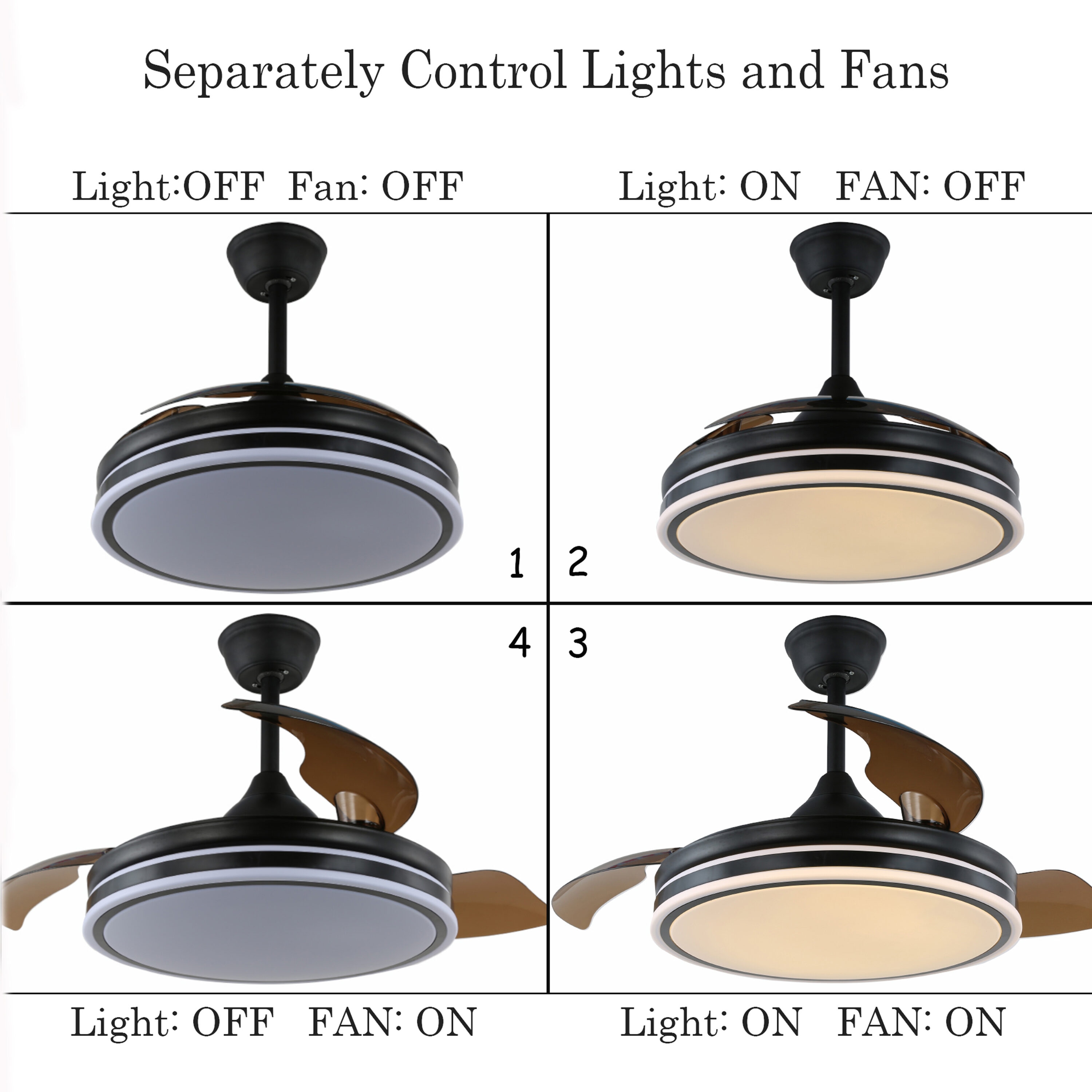 Oaks Decor BD4252-B Ceiling-Fans - View #3