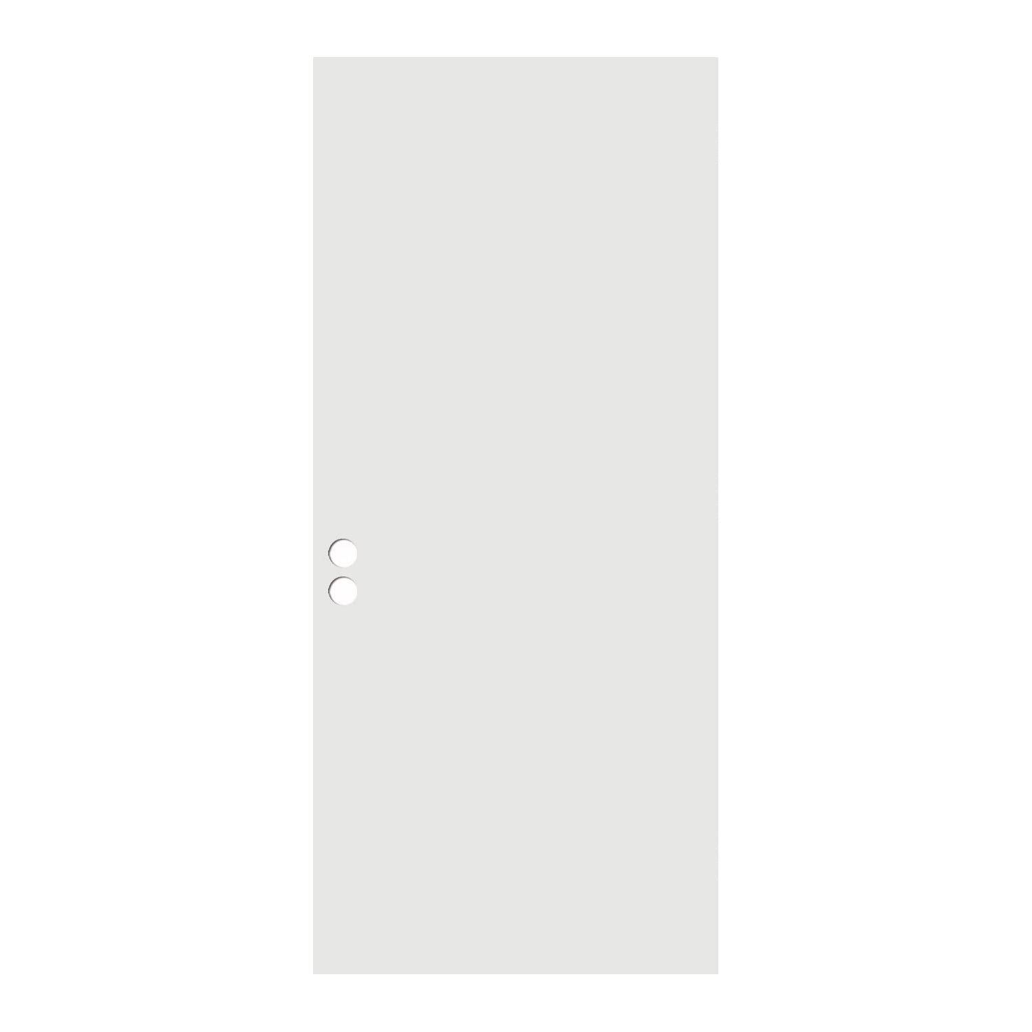 JELD-WEN JW251000003 36-in x 80-in x Wood Universal reversible Primed Slab Front Door Solid core