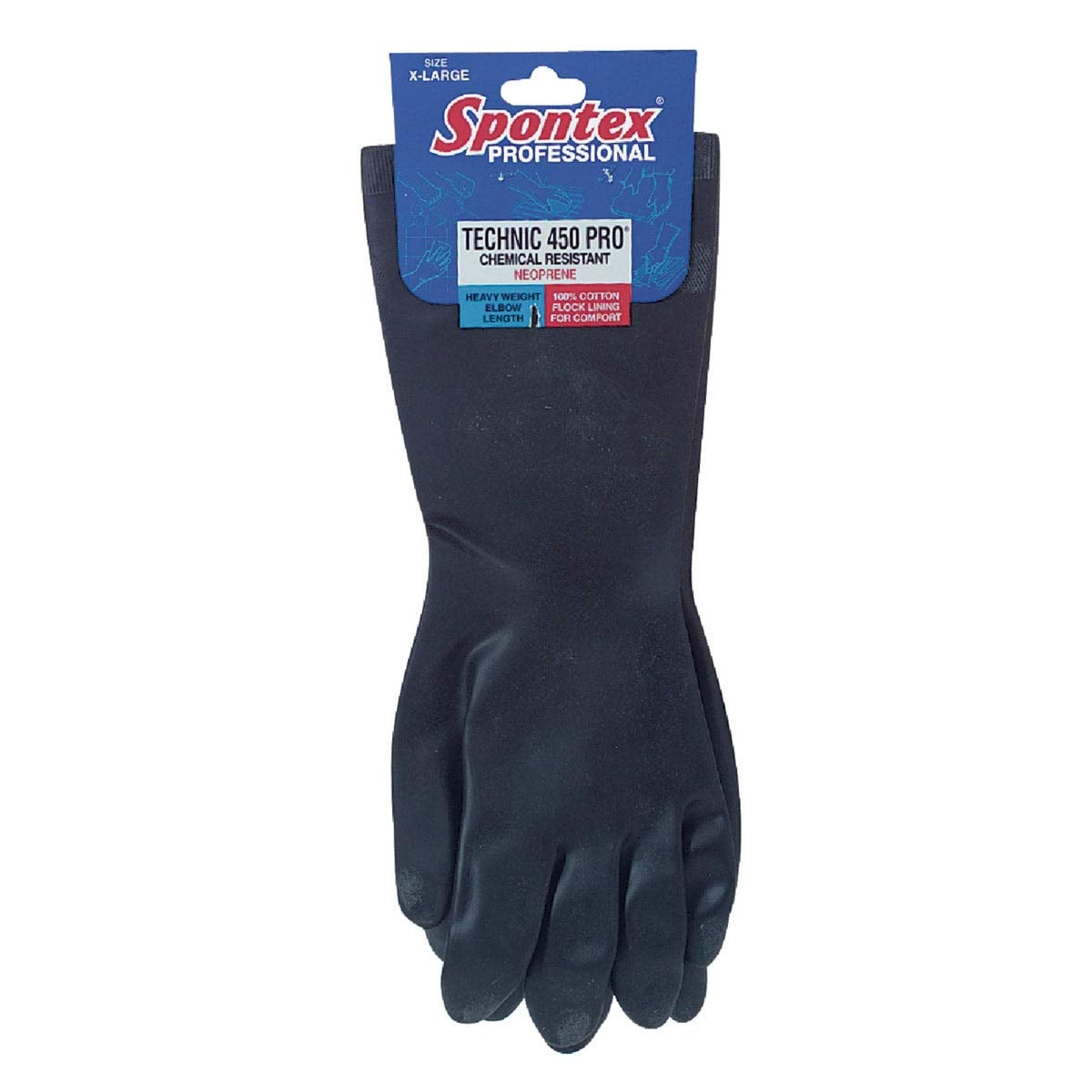 SpongeTowels Mr. Long Arm 33556 XL HD Lined Neoprene Work Gloves