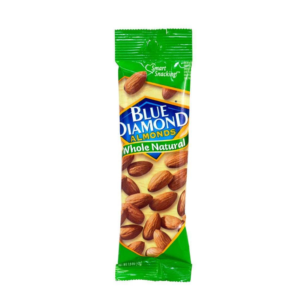 Blue Diamond Blue Diamond Almonds Whole Natural, 1.5 oz, 12 in the ...