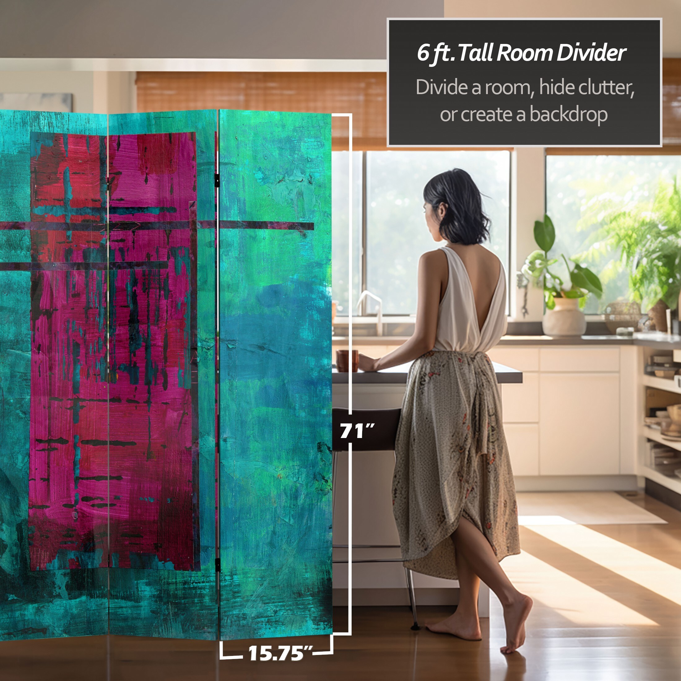 Red Lantern CAN-GITA64 Indoor-Privacy-Screens - View #4