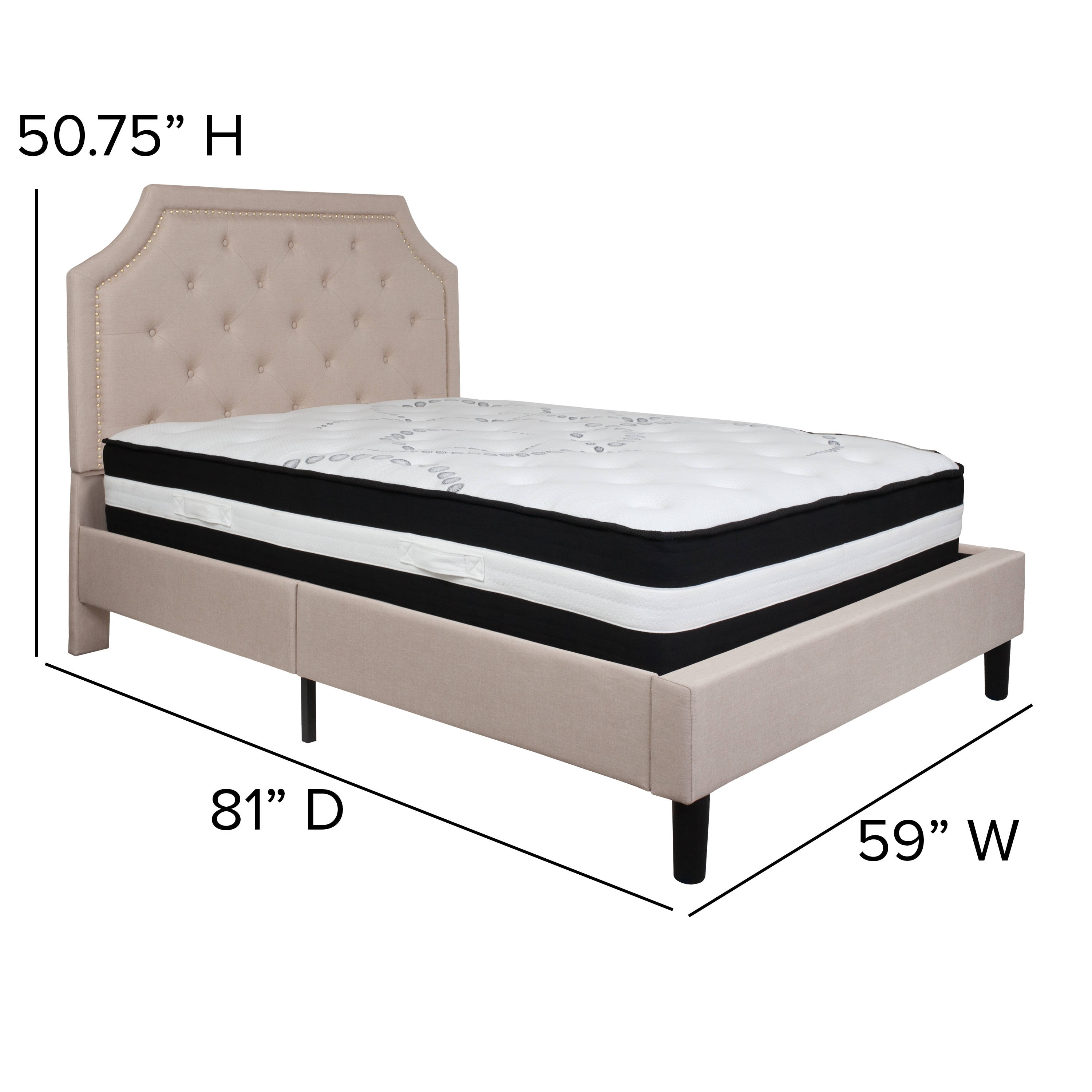 Flash Furniture 889142257349 beds - View #3