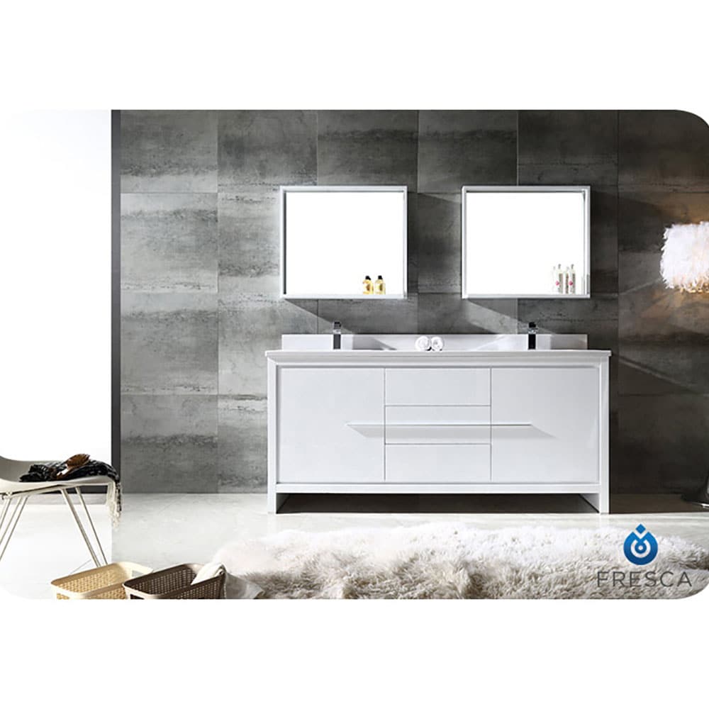 Fresca FCB8172WH-CWH-U Bath-Vanity-Combo - View #8