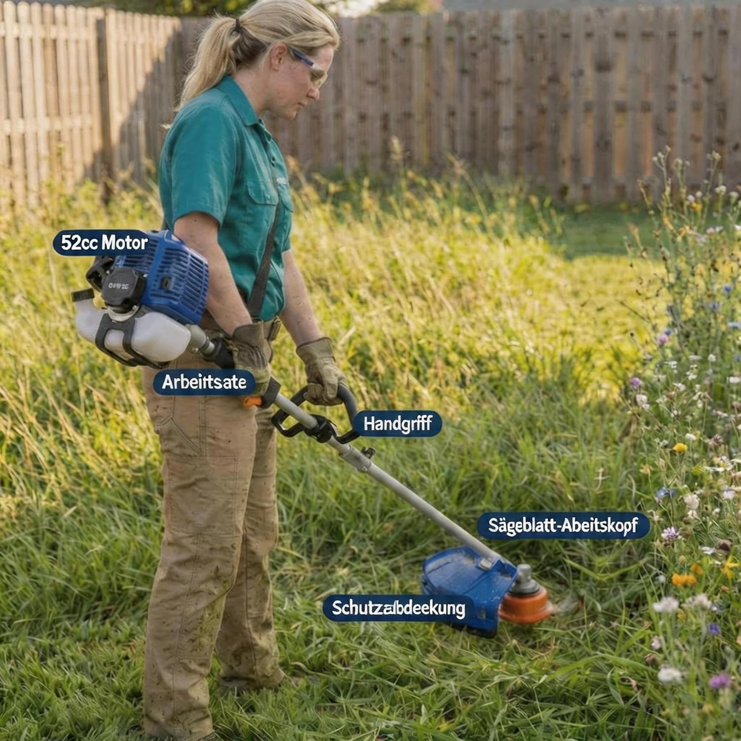 GAOMON CQC-P5VVDKFWHO9 Cordless-Elec-Push-Mowers - View #6