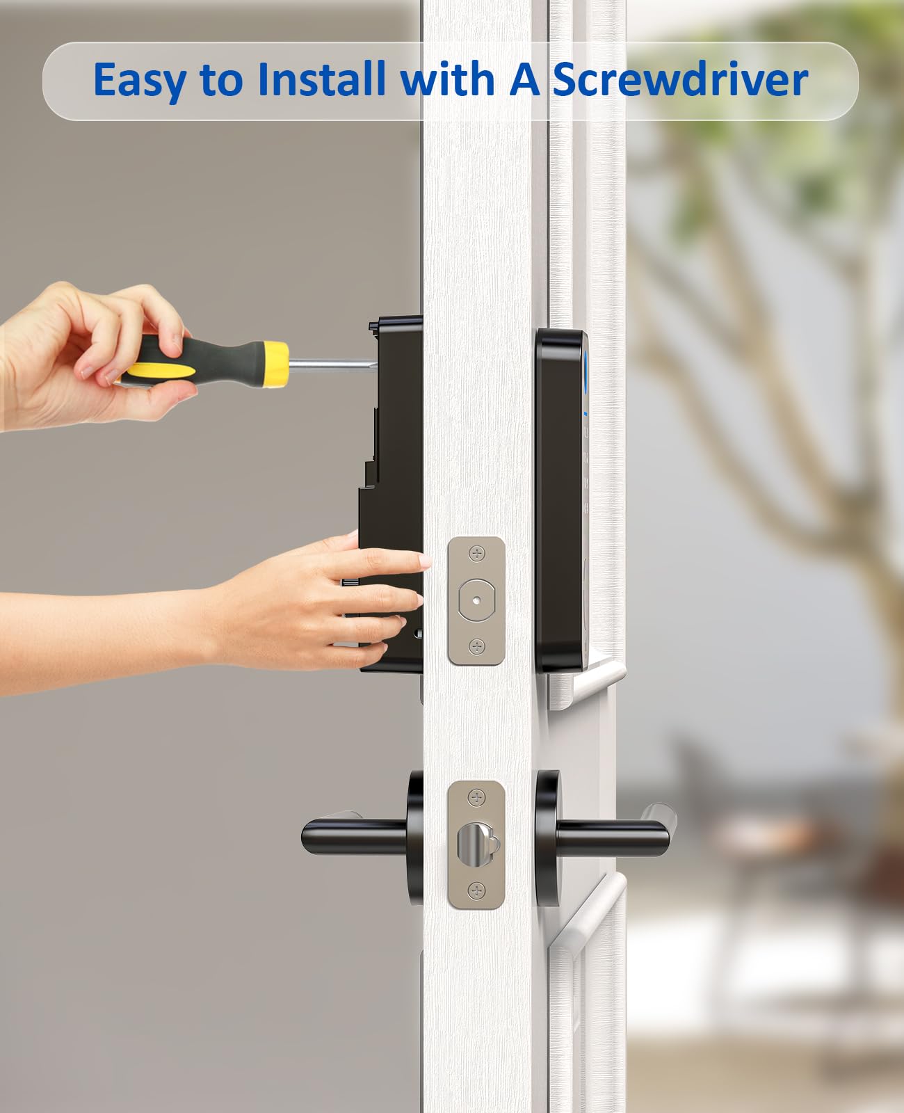 LAIFUCAM LLA0803A458 Electronic-Door-Locks - View #5