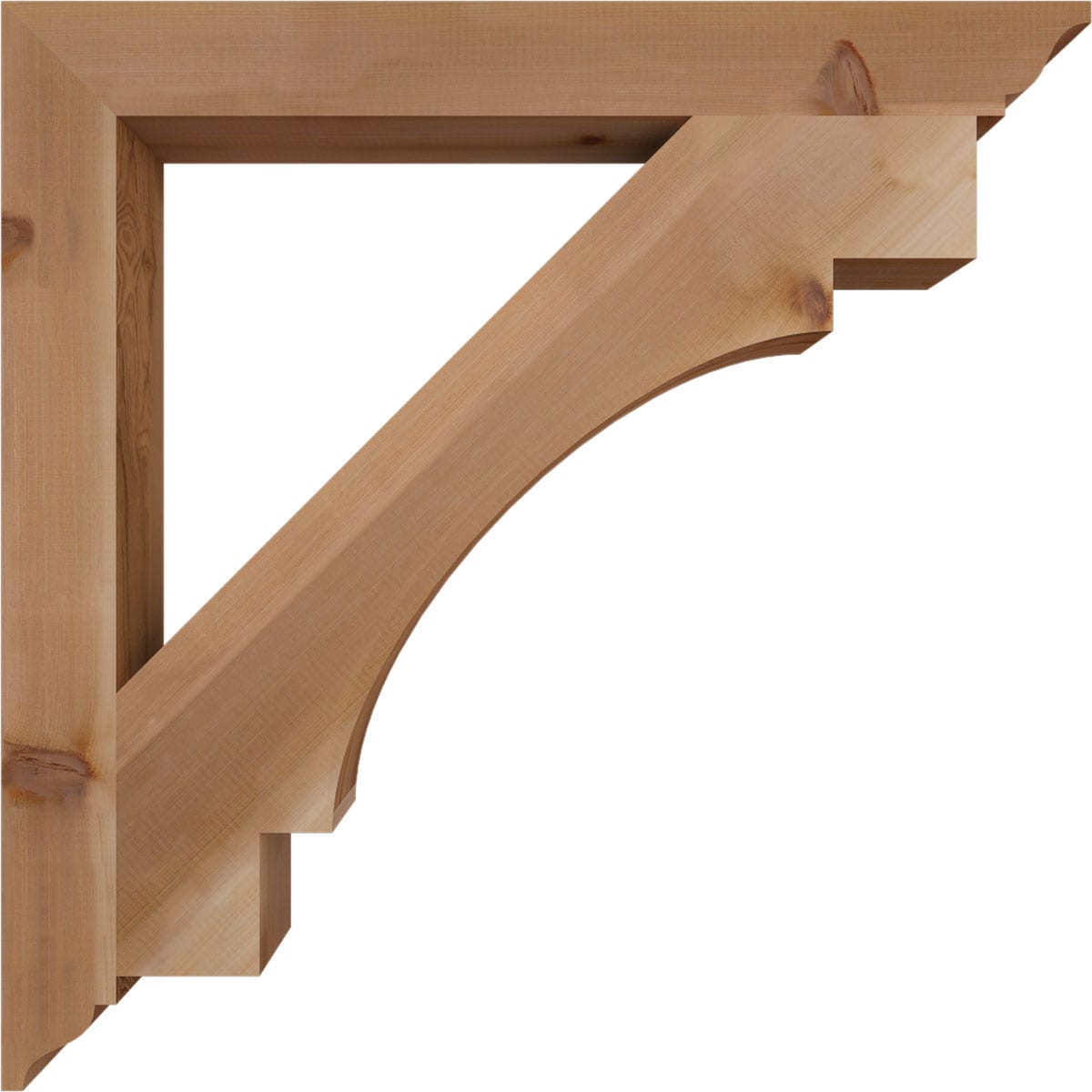 Ekena Millwork BKT04X38X38MRC01SWR Exterior-Brackets-Braces - View #3