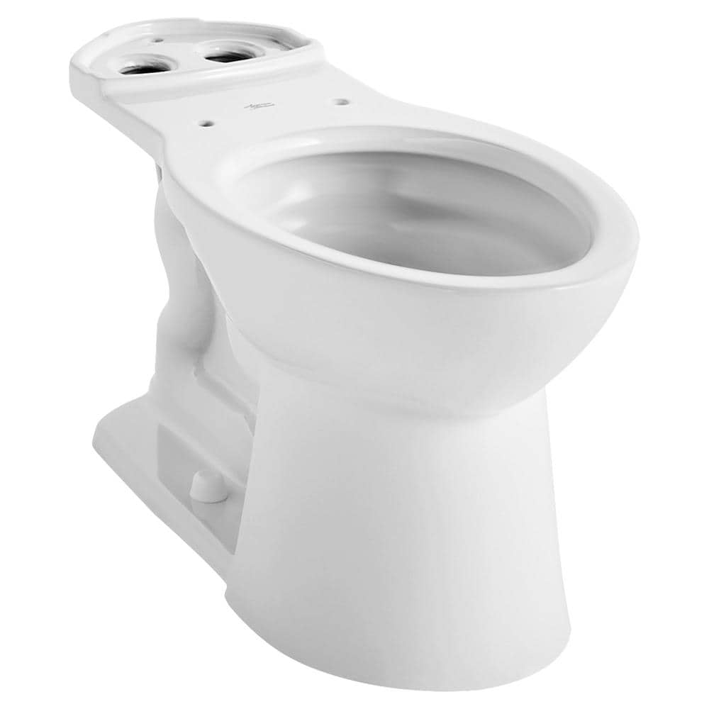 American Standard 3385A101.020 Vormax White Elongated Standard height Toilet Bowl 12-in Rough-In