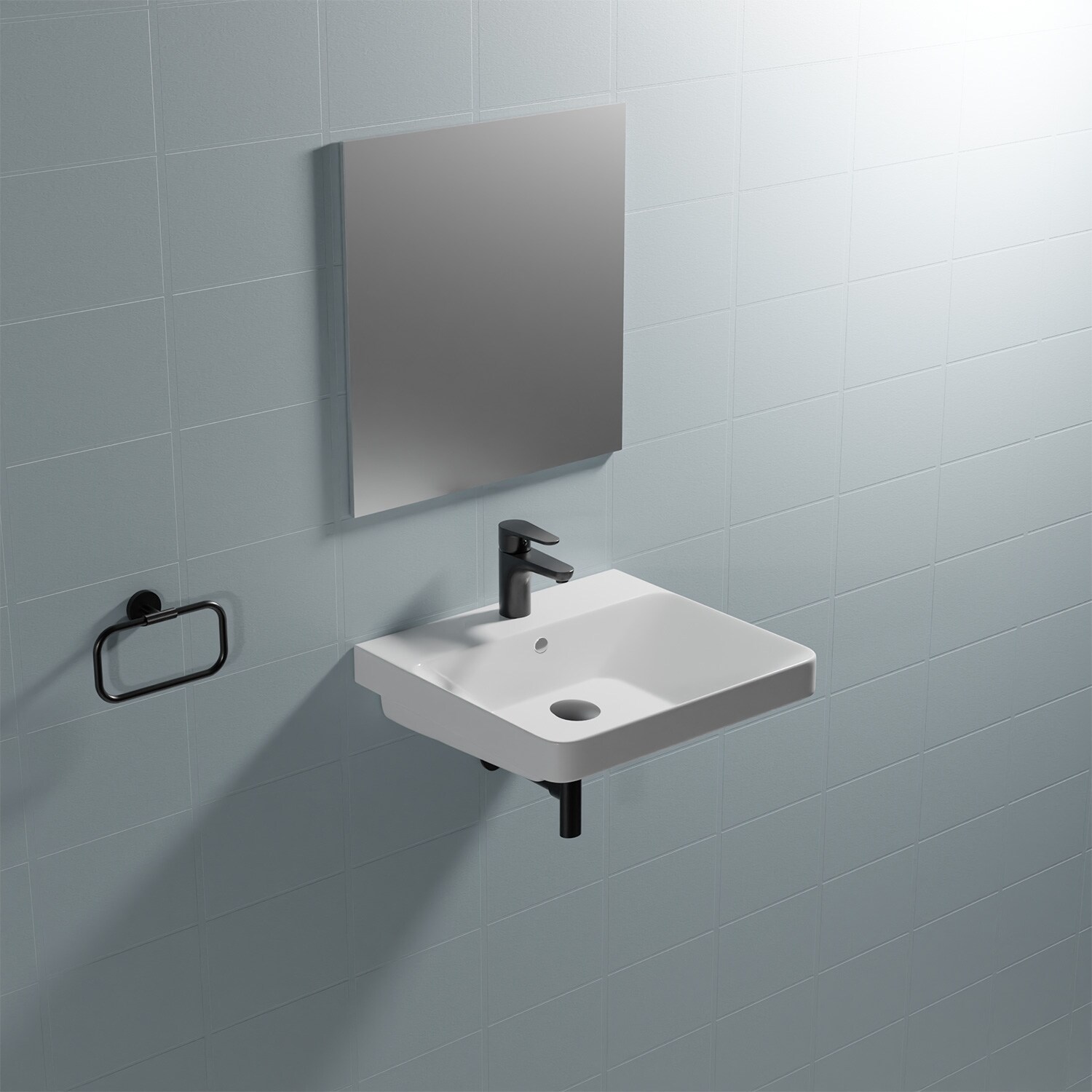WS Bath Collections LUXURY 50.03 WG Bath-Sink - View #4
