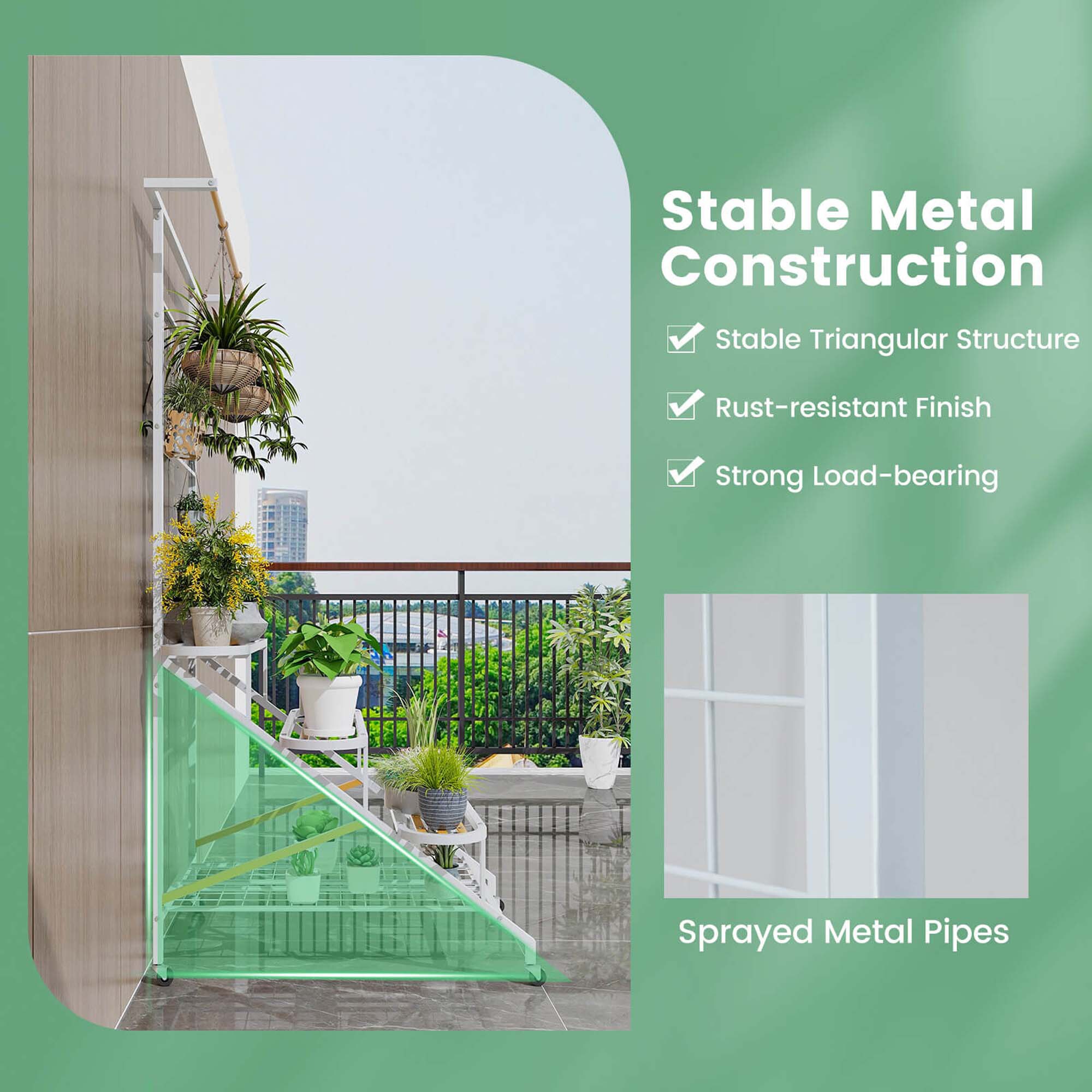 Costway HCST00647 Planter-Window-Box - View #4