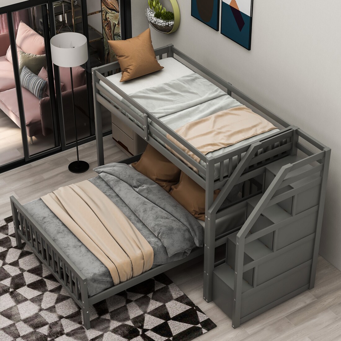 CHITA BED723-659 Bunk-Beds - View #5