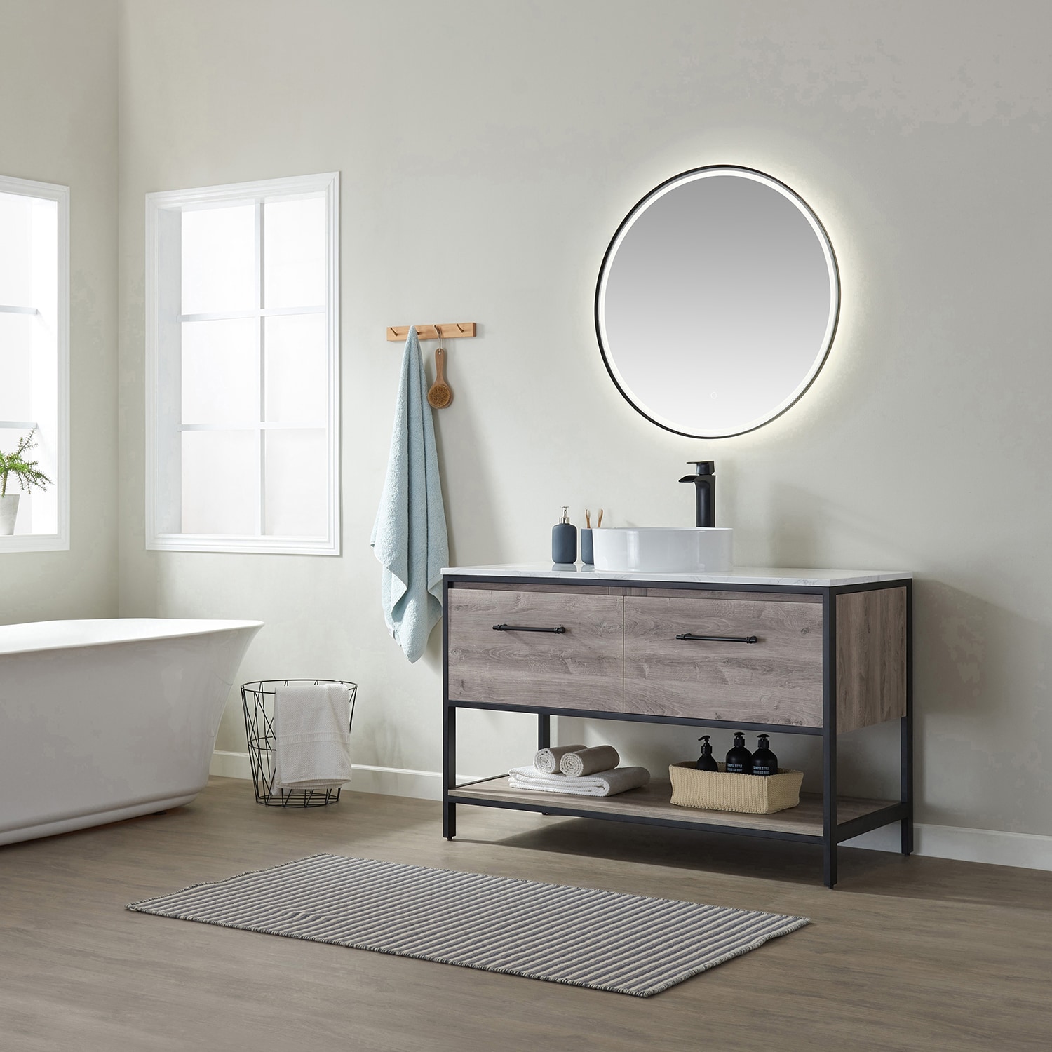 Vinnova 701348-MXO-GW Bath-Vanity-Combo - View #2