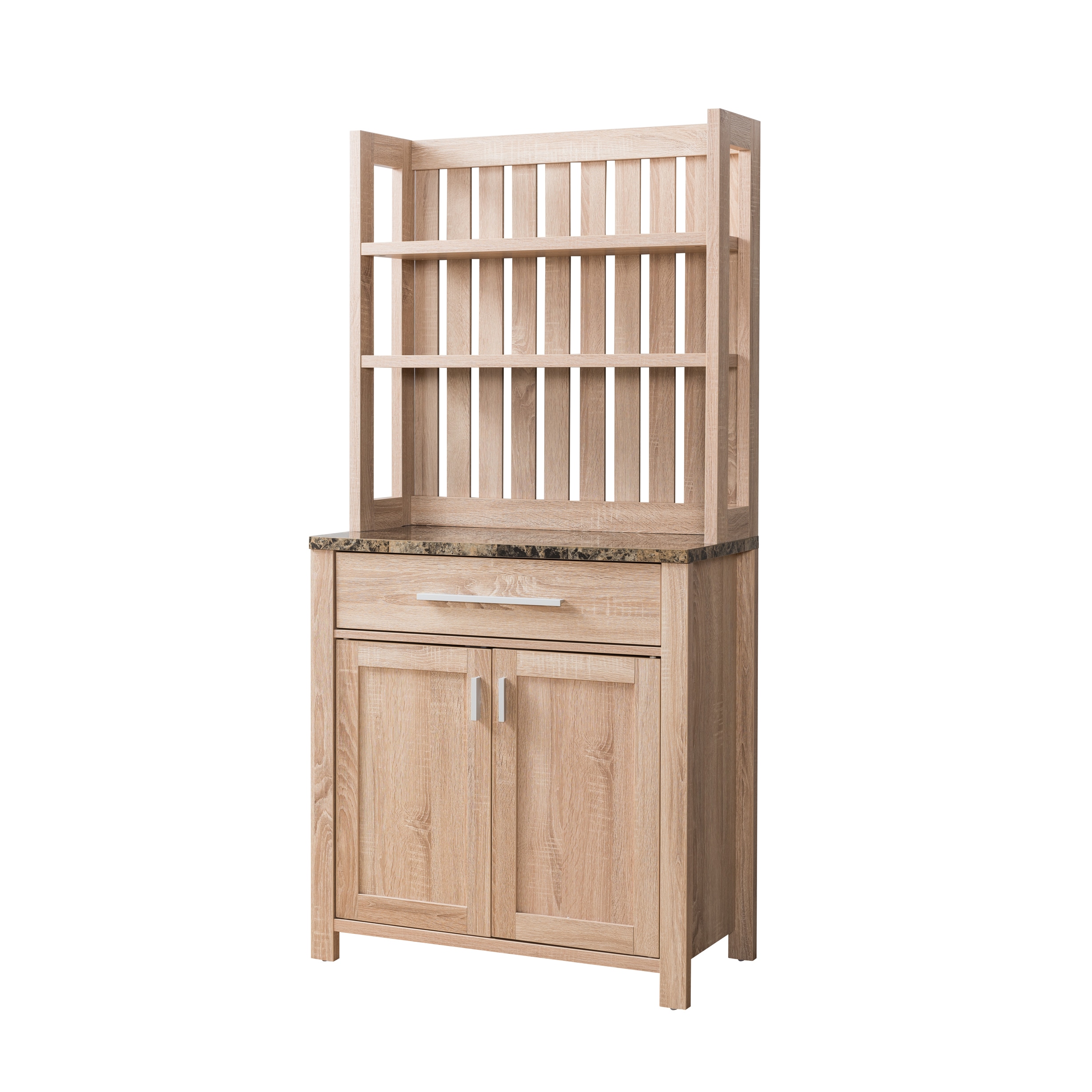 Contemporary best sale bakers rack