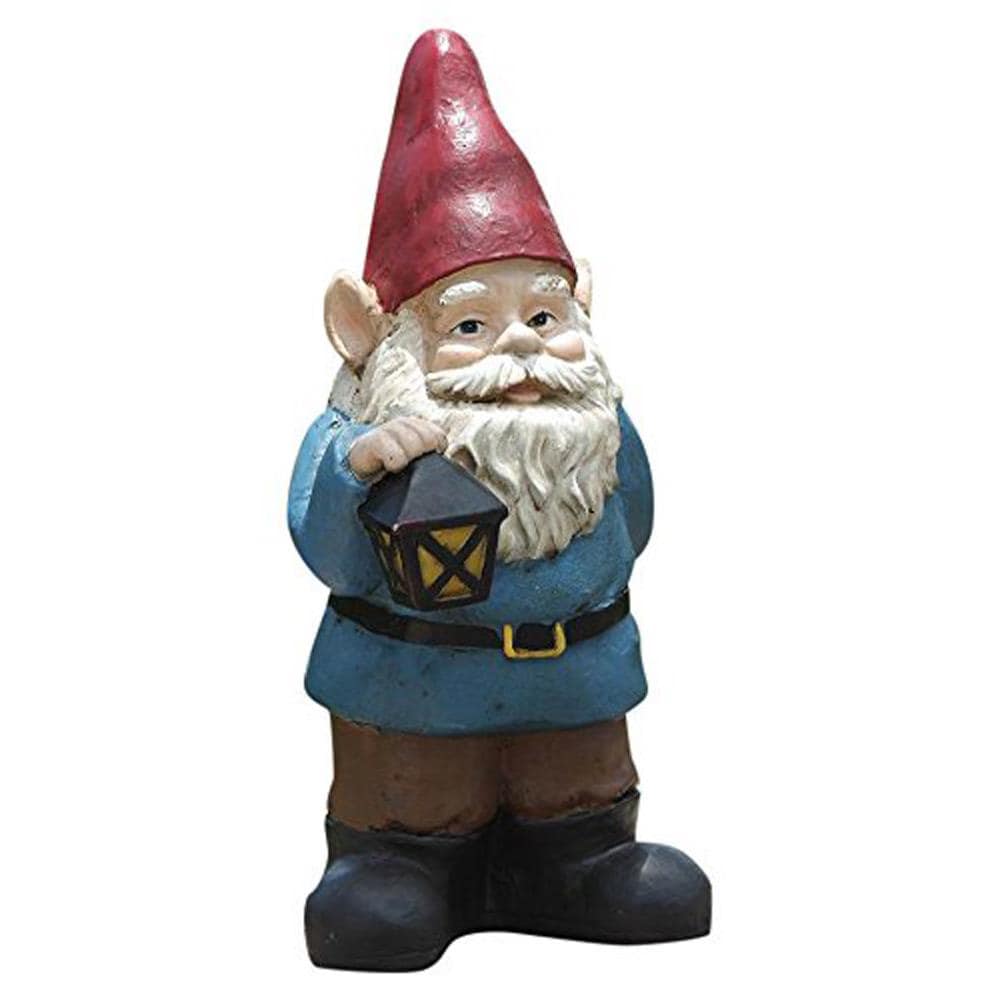 Hi-Line Gift 75616-C 18.25-Inches H x 8.5-Inches W Multiple colors/finishes Gnome Garden Statue