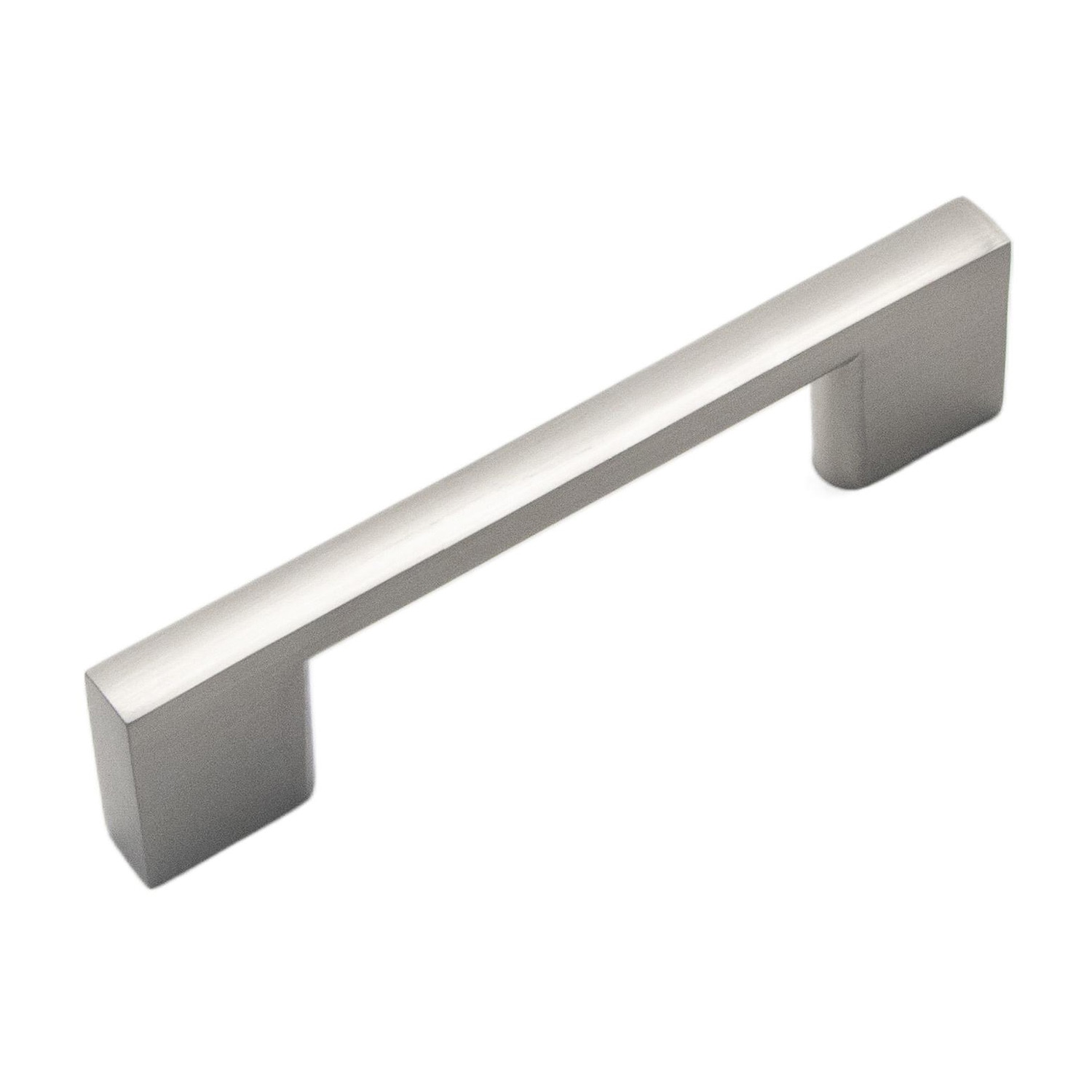 Hickory Hardware Heritage Designs Mod 3-in , 76mm Center to Center Satin Nickel Rectangular Handle Drawer Pull 10 -Pack #R080324SNX-10G