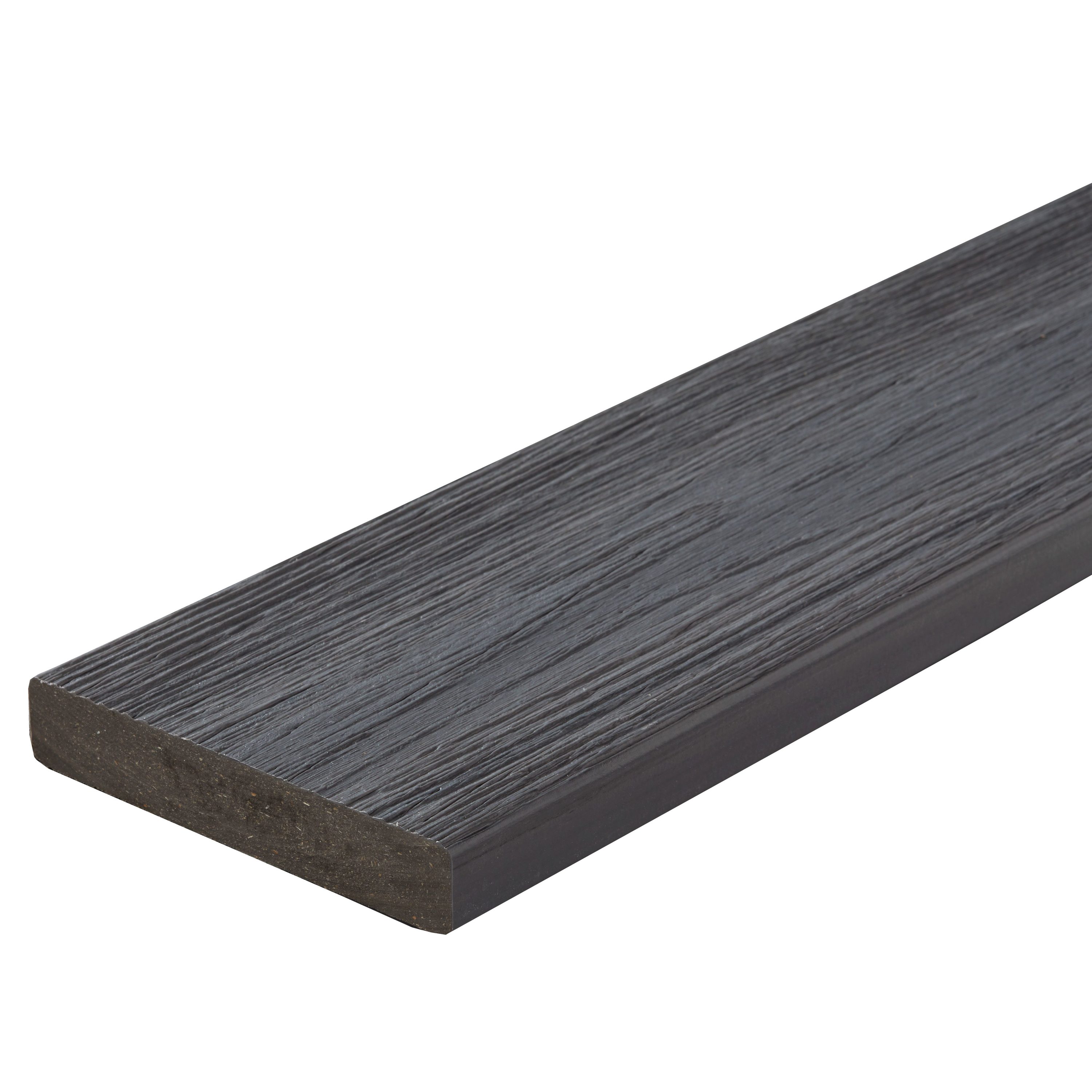 Fortress Building Products 143062004F 1-in x 5-in x 20-ft Cape Town Grey Square Composite Deck board
