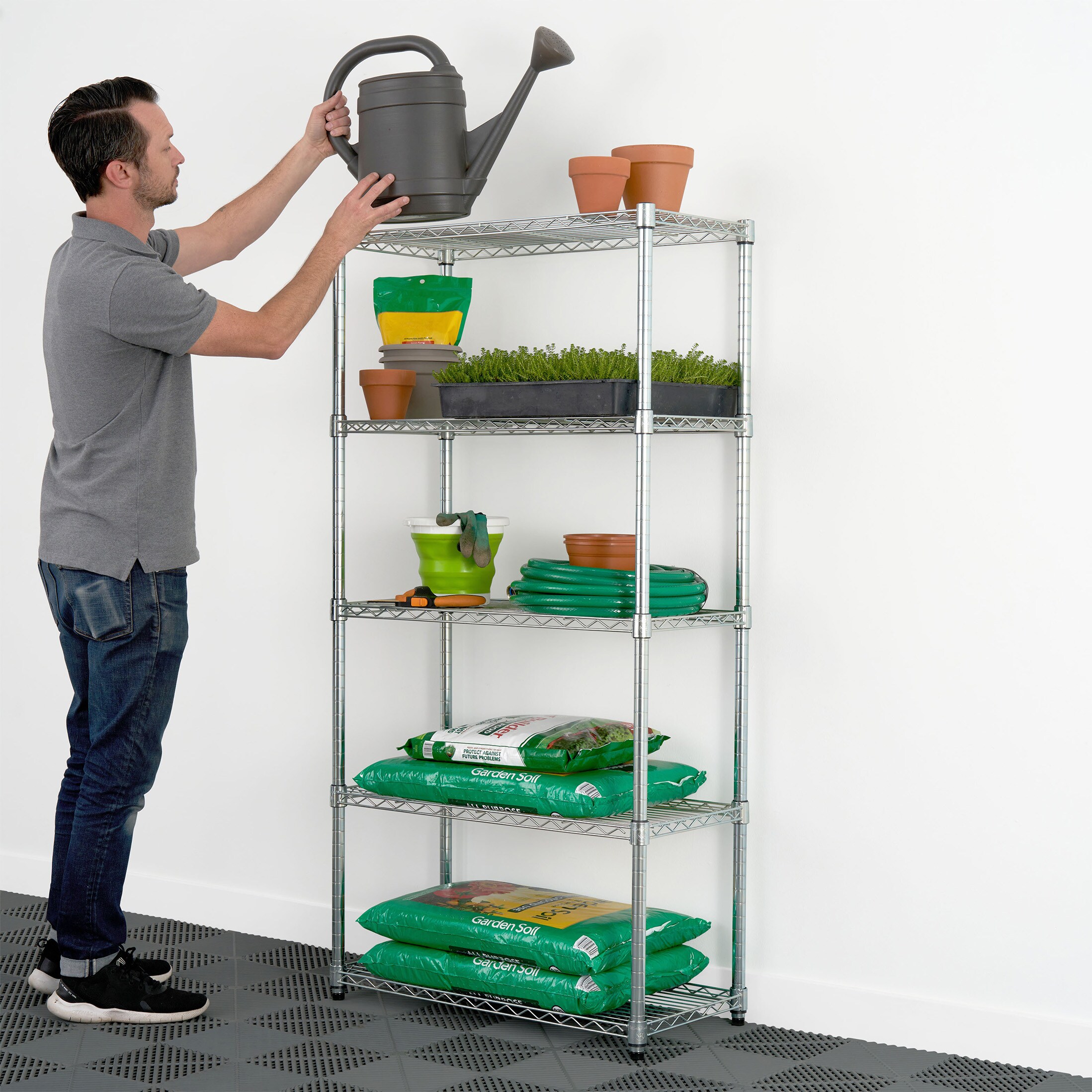 SafeRacks WS-301460-Z5 Free-Standing-Shelving - View #6