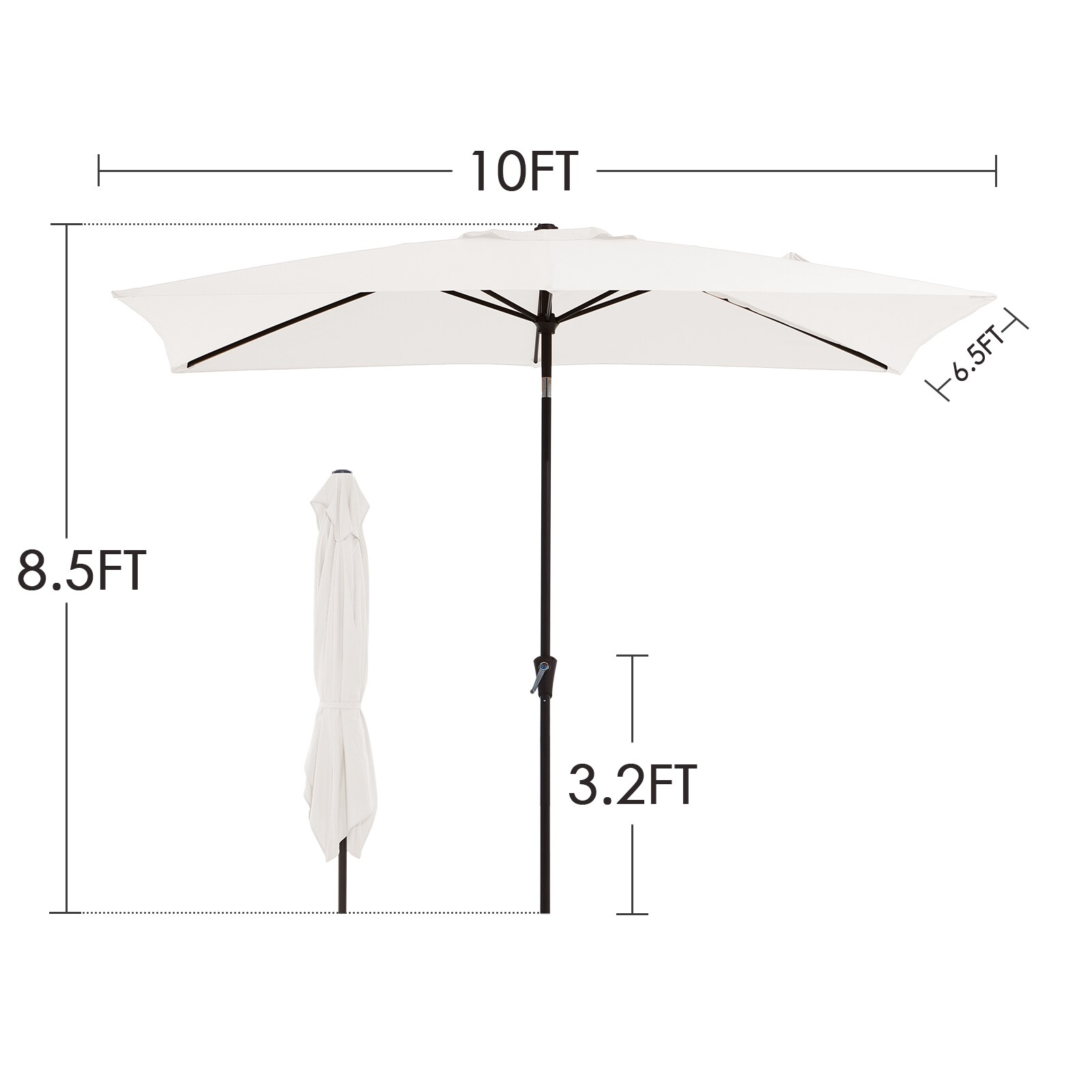 VOUA 6.5ZZS-RD Umbrellas-2 - View #7