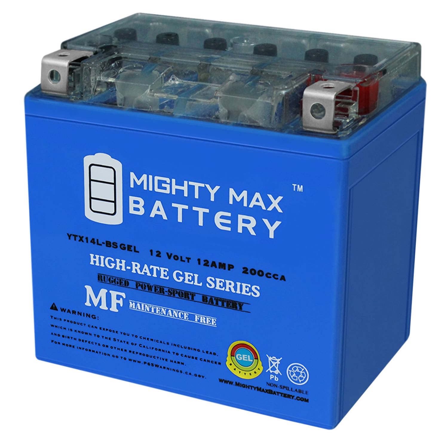 Mighty Max Battery MAX3778803 for Harley Sportster 1200 50th Anniversary XL50 07 Rechargeable Sealed GEL 12120 Backup power Batteries