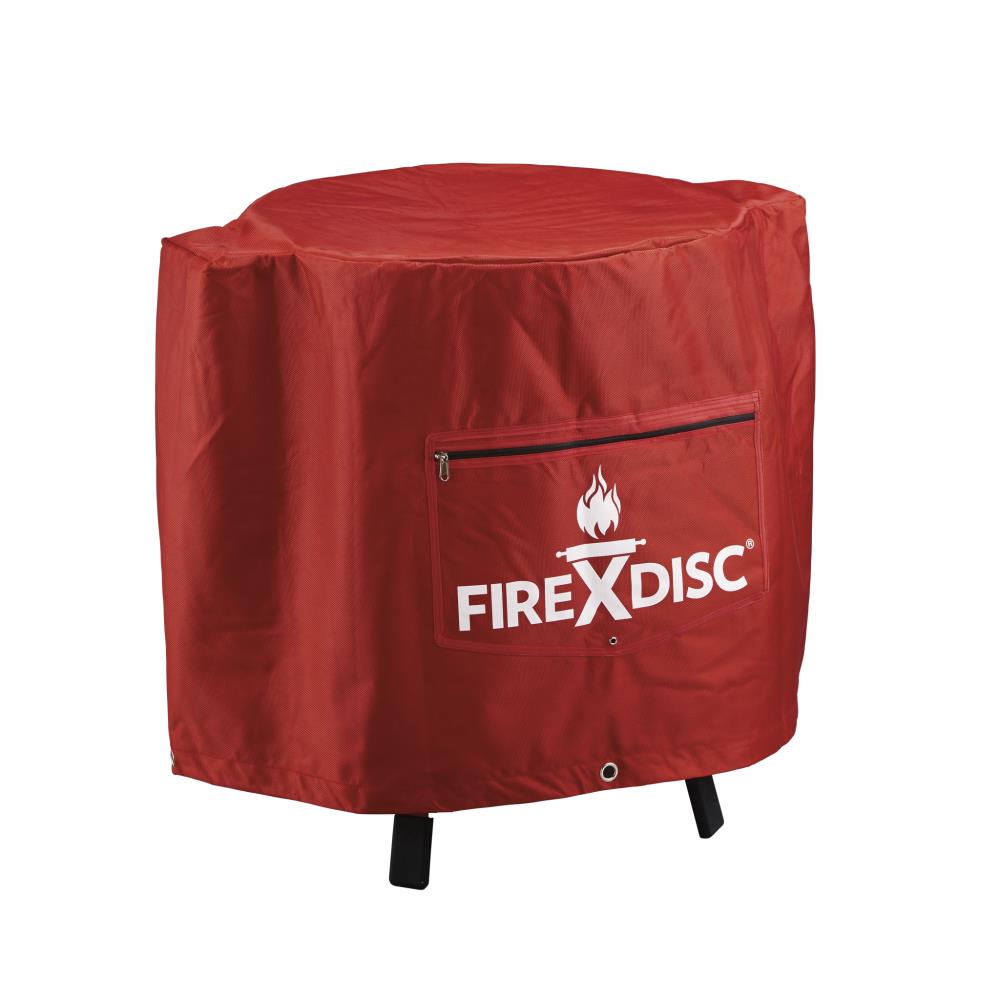 FIREDISC TCGFDM22HRR 12-in W x 11-in H Fireman Red Gas Grill Cover