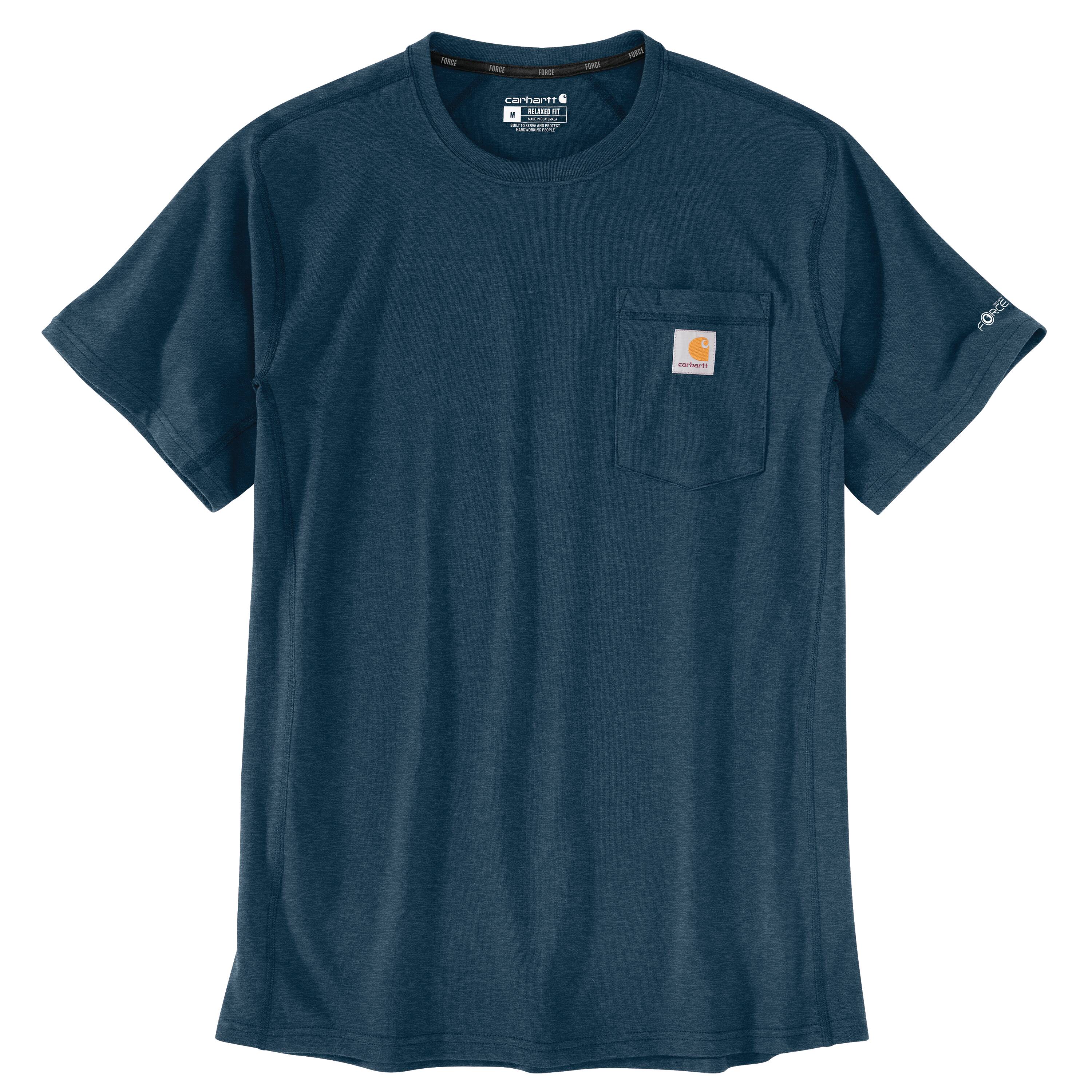 Carhartt 106652-446XLREG Men's Blue Jersey Short sleeve T-shirt ( XL )