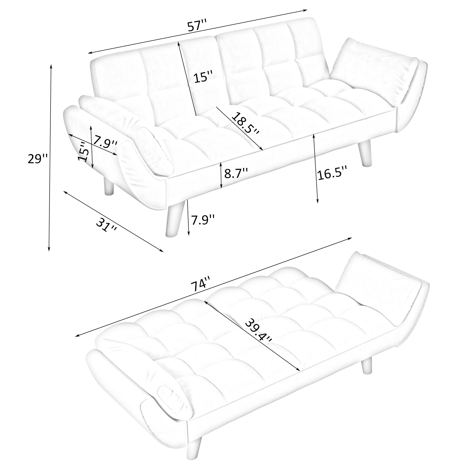 Bybafun YC5200017 futons - View #6
