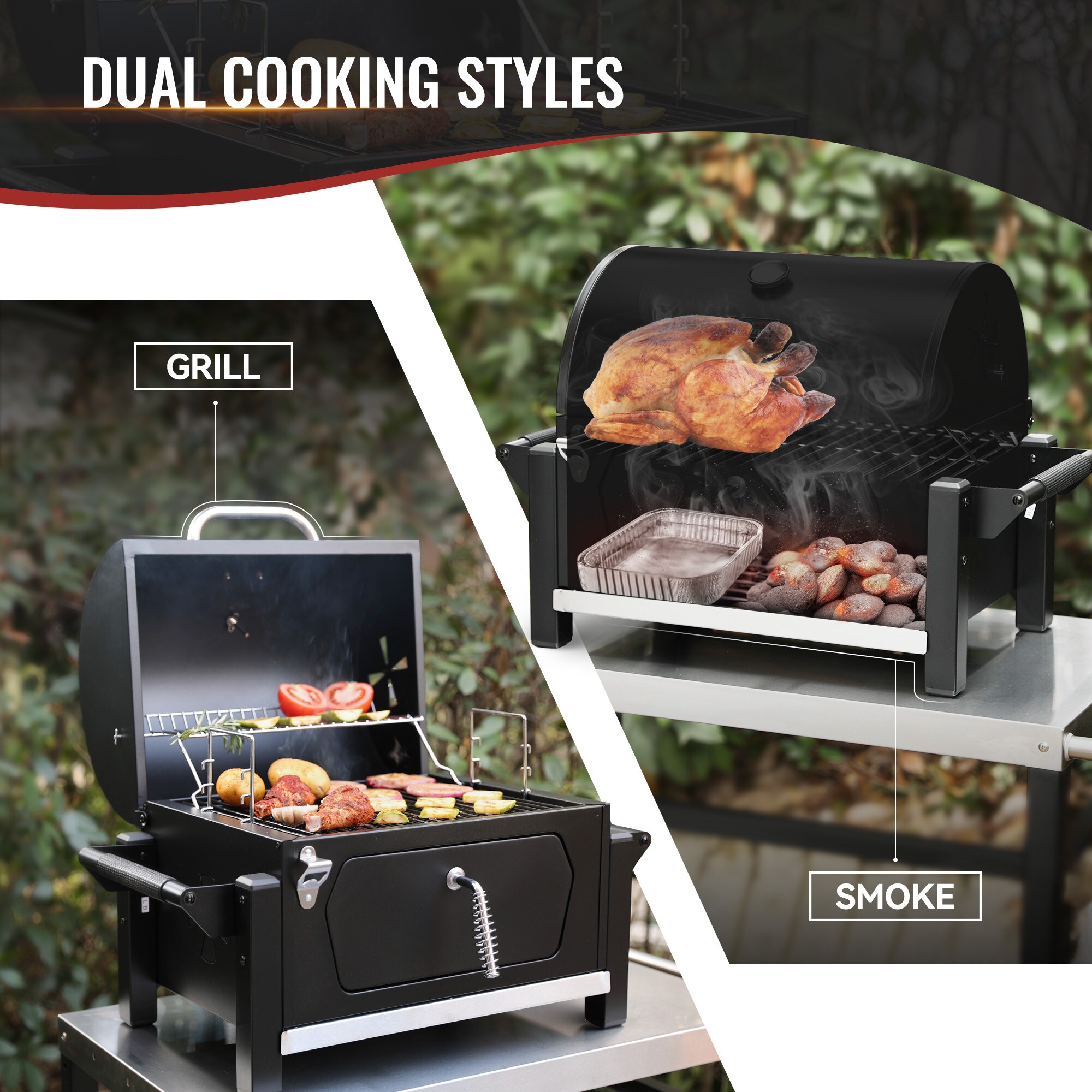 Royal Gourmet CD1519 Charcoal-Grills - View #9
