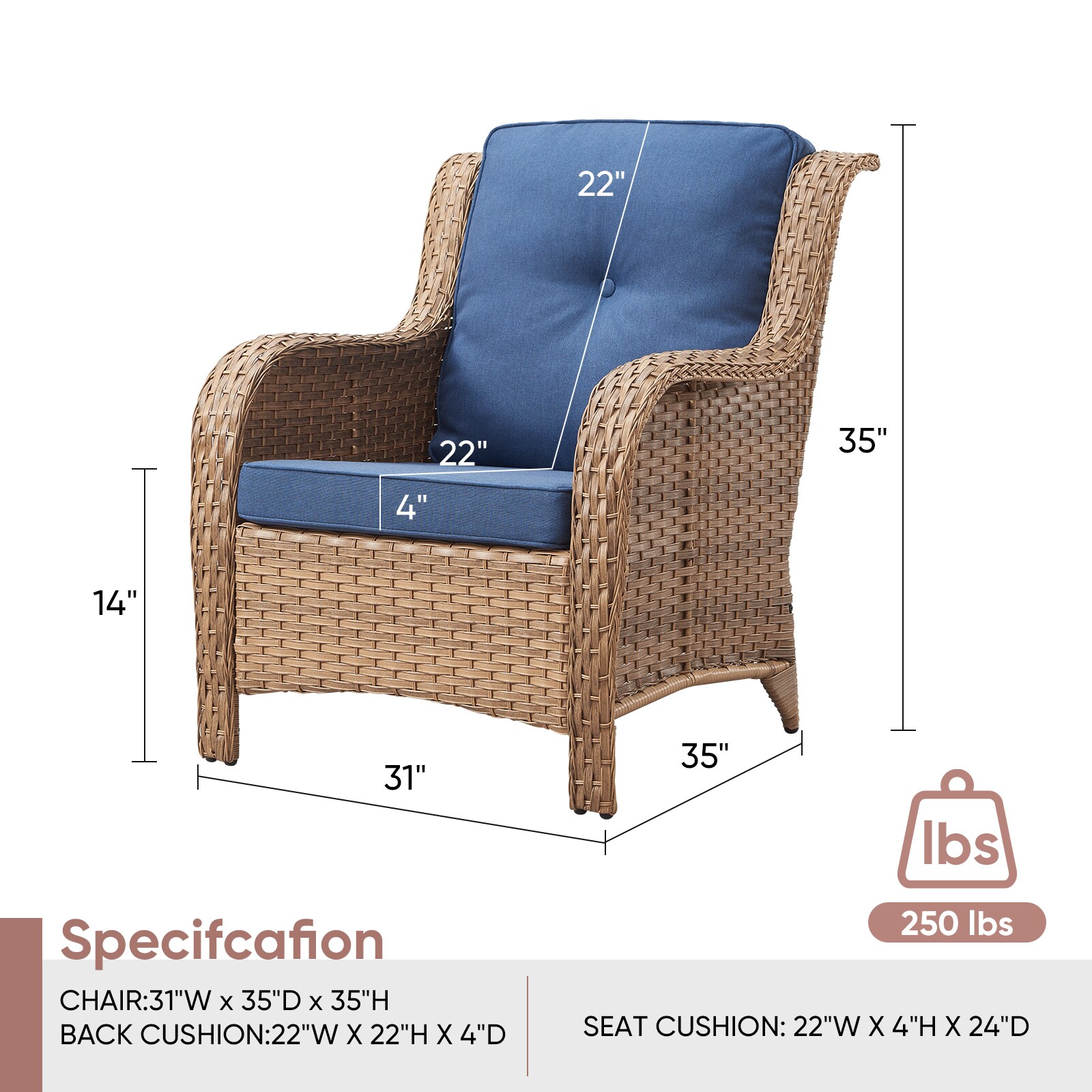 Jeehope PA106-1 Patio-Chairs - View #8