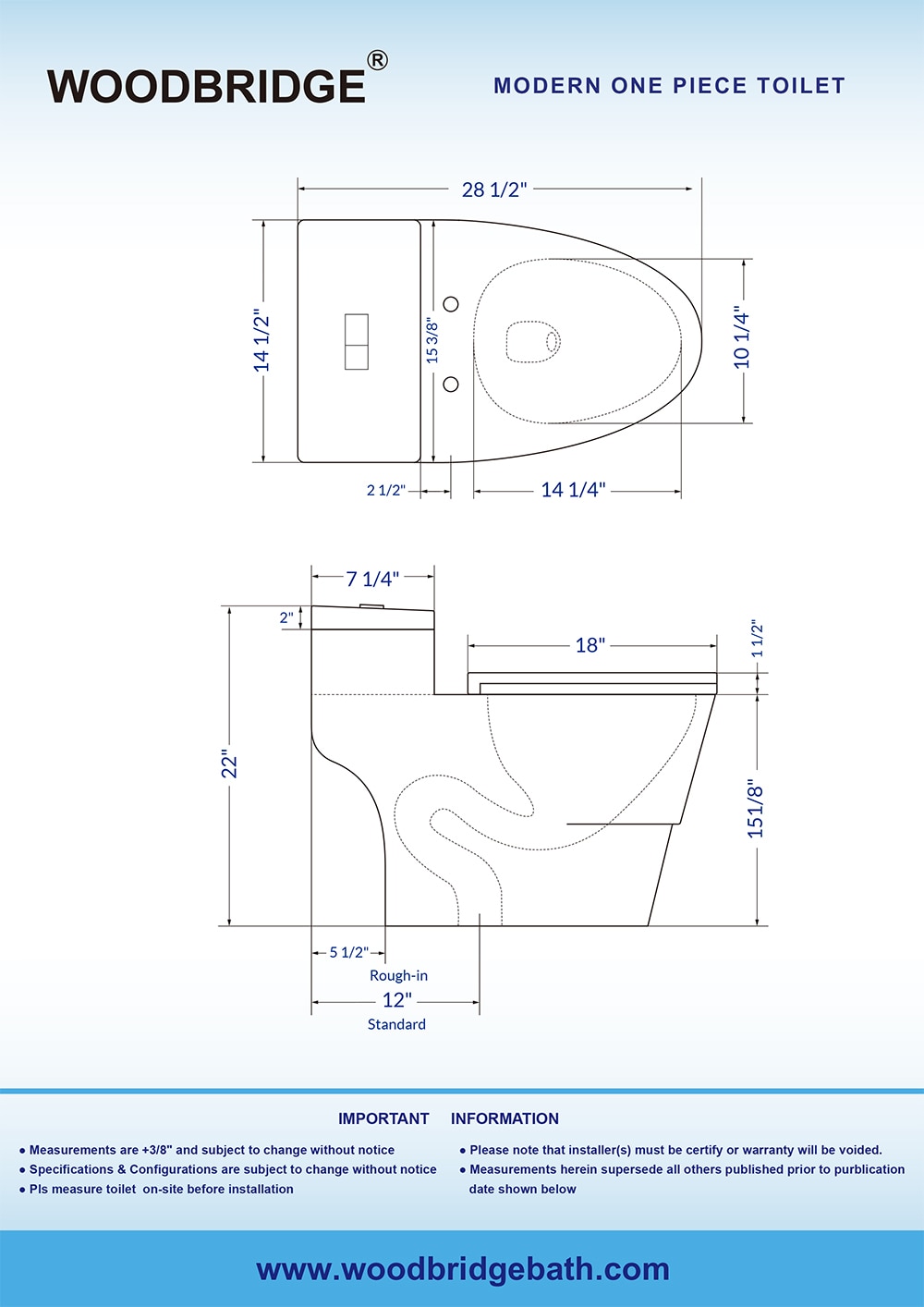 Woodbridge LT501 toilets - View #15