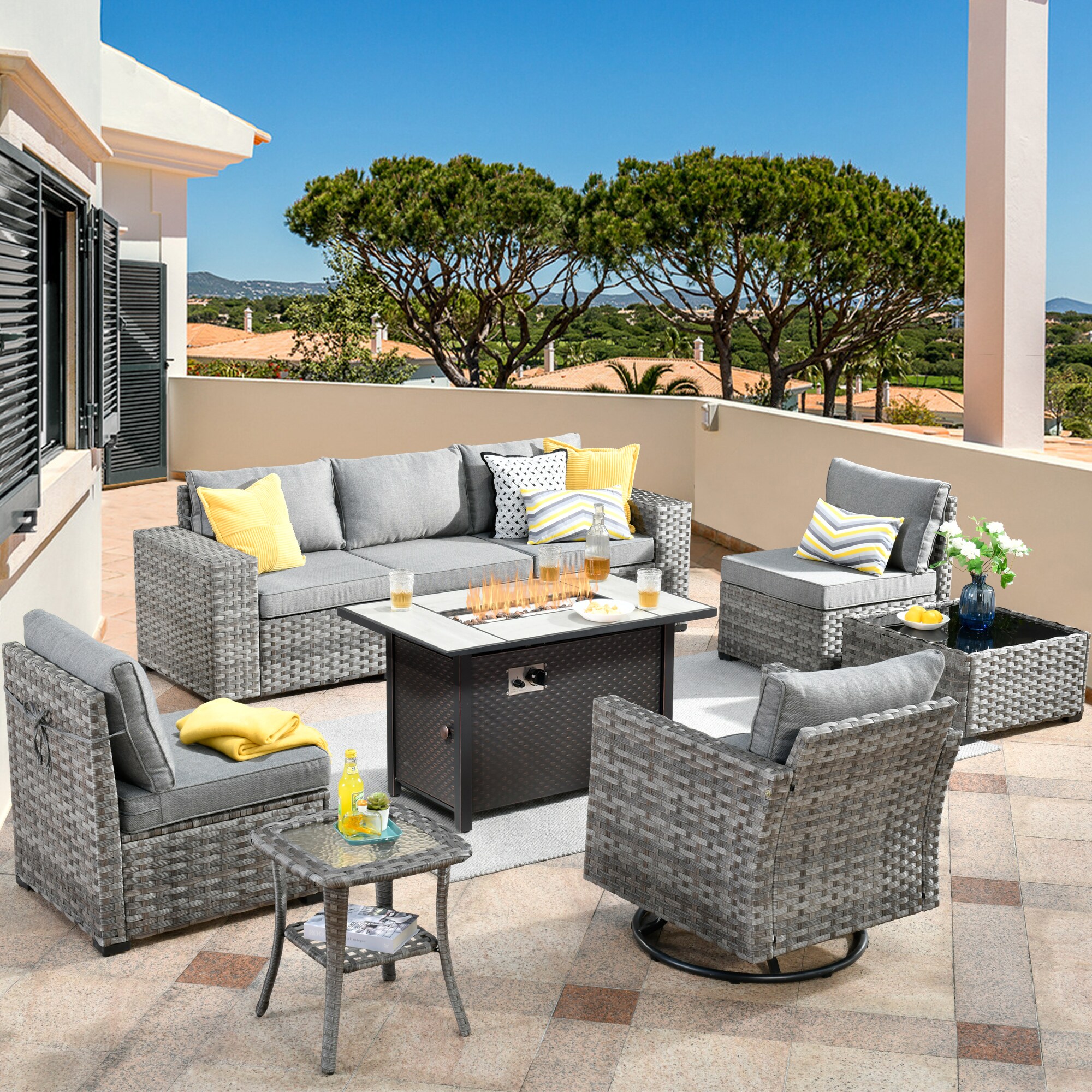 Ovios RFPKFS200Y1 Patio-Conversation-Sets - View #13