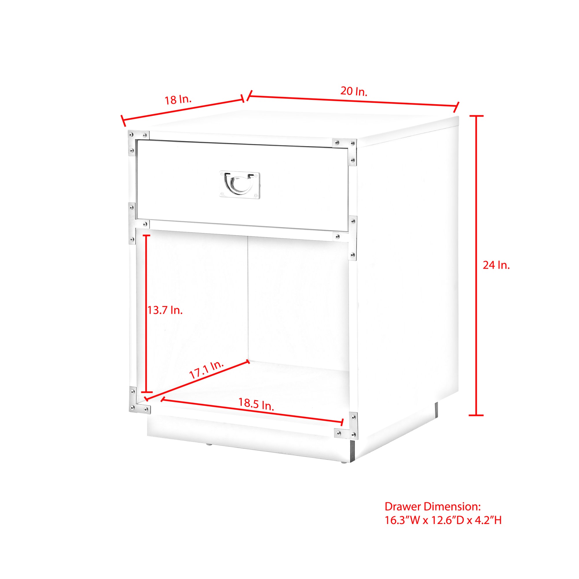 Inspired Home ST154-09BK-LS End-Tables - View #7