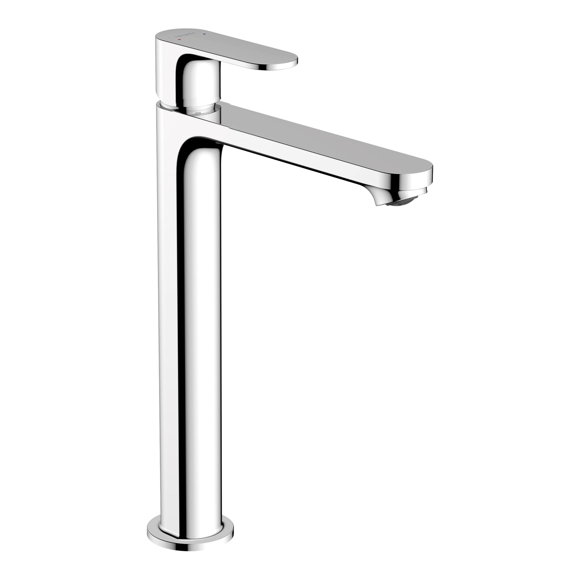 Hansgrohe 72524001 Rebris S Chrome Single hole 1-handle WaterSense Mid-arc Residential Handle Bathroom Sink Faucet