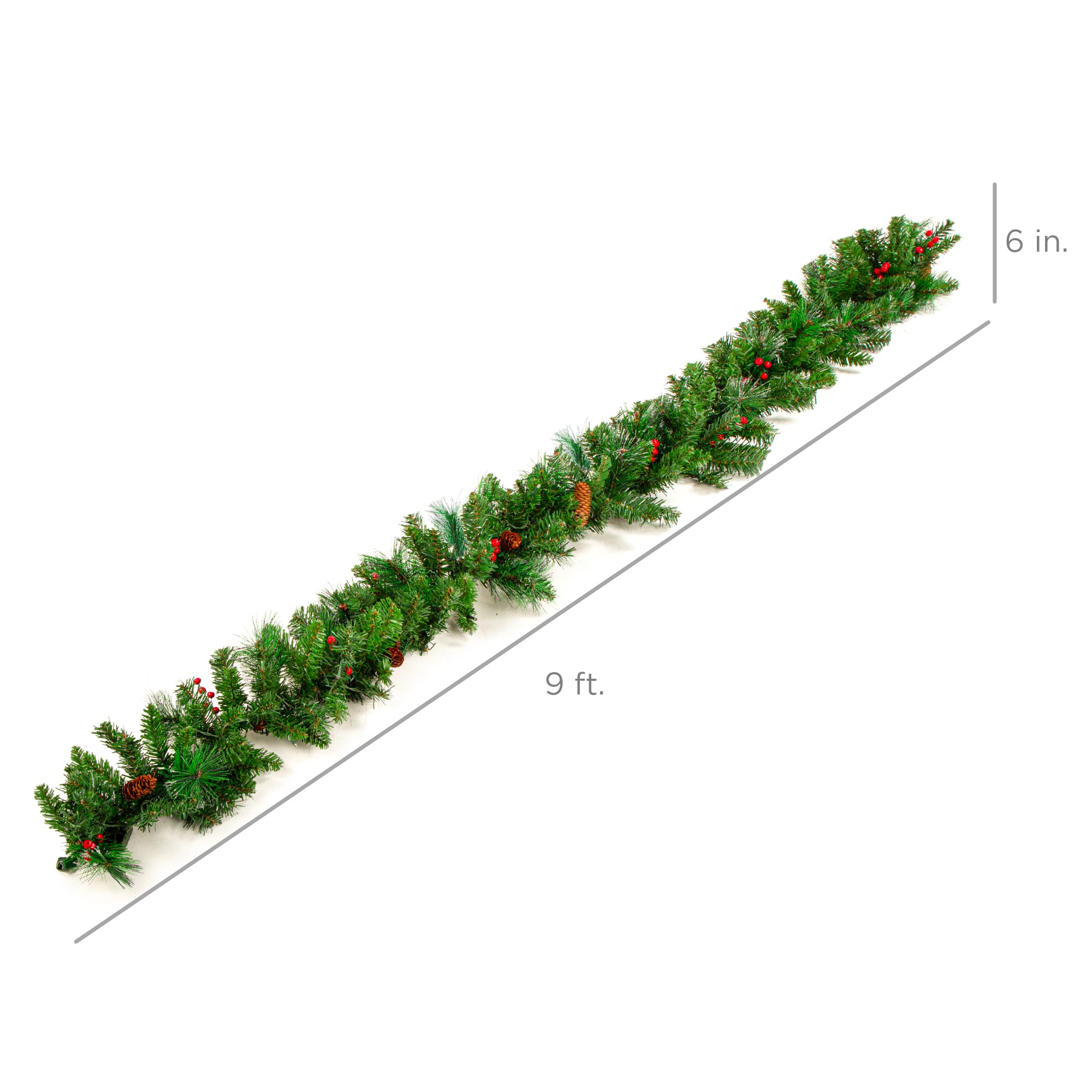 Best Choice Products SKY3022 Artificial-Christmas-Garland - View #6