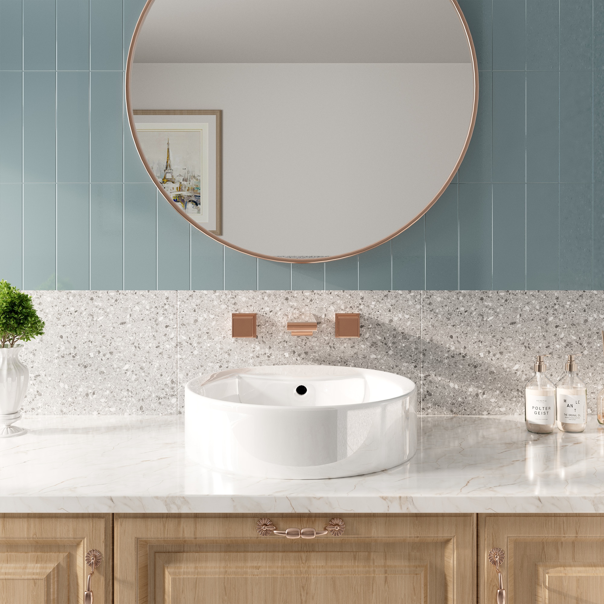 CASAINC OY-98A1002-BN Lavatory-Faucets - View #3