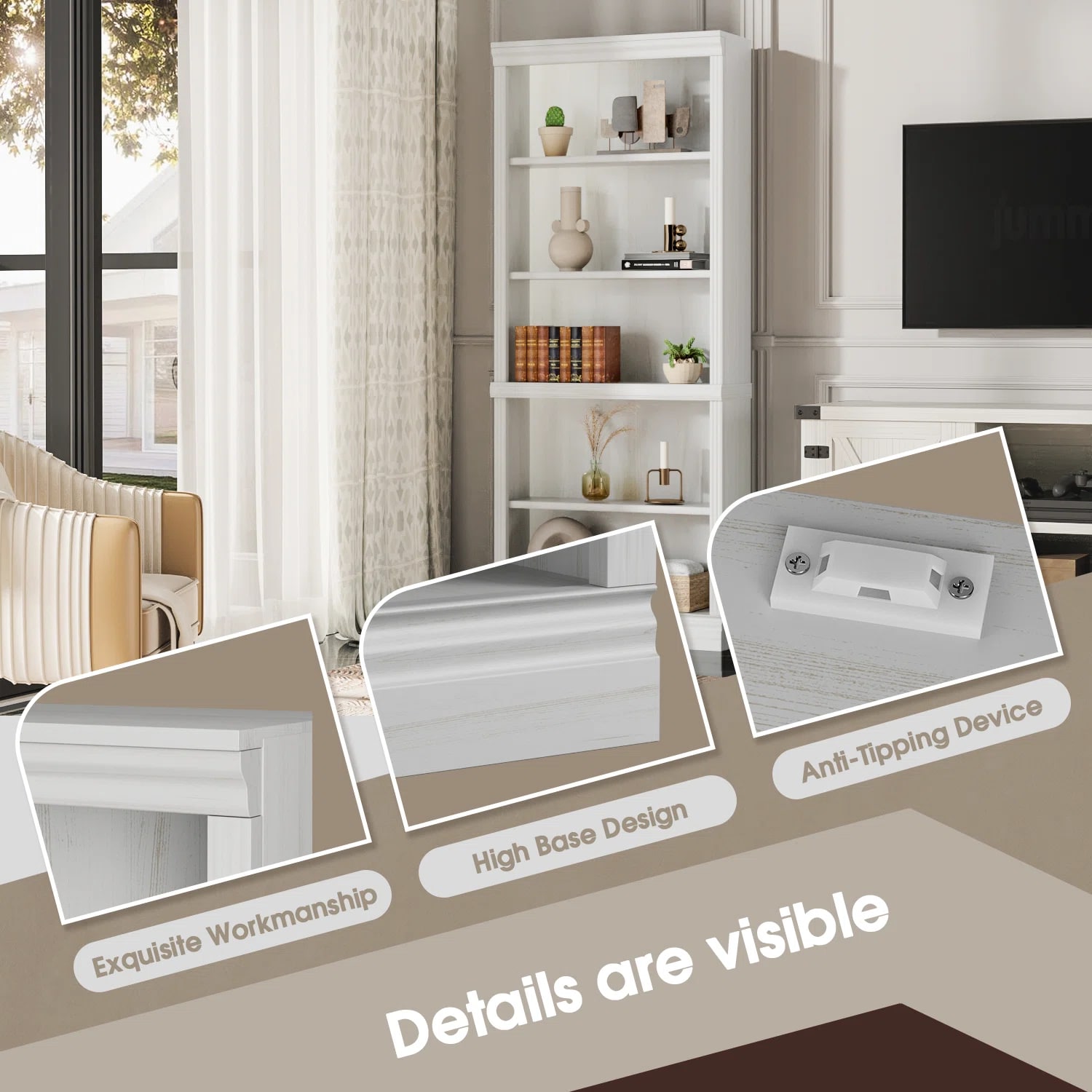 Vineego LS-BC22-0025-2 bookcases - View #8