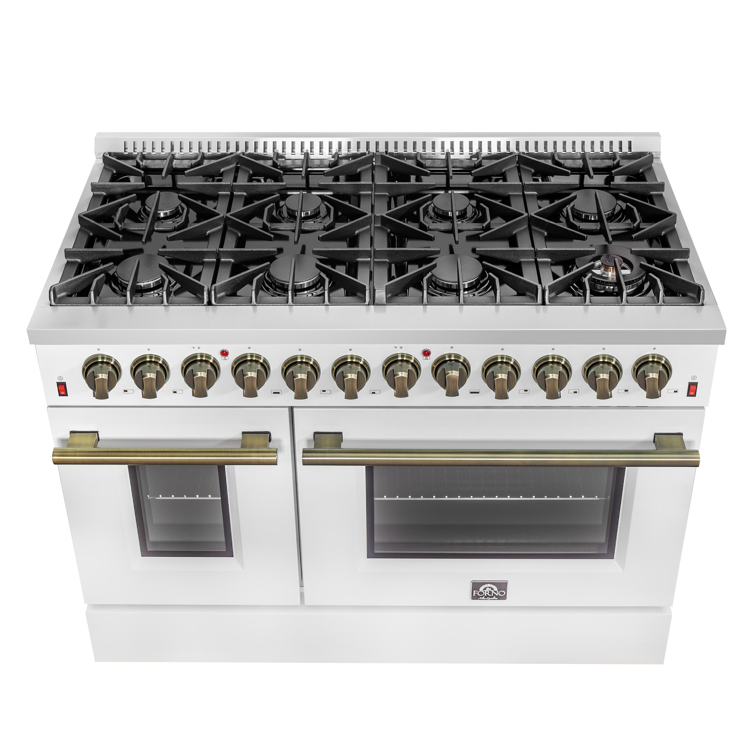 FORNO FFSGS6156-48WHT Double-Dual-Fuel-Ranges - View #12