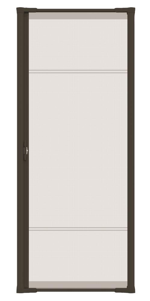 ODL ZSMSLB01  Brisa Retractable Screen 36-in x 80-in Bronze Aluminum Frame Retractable Screen Door