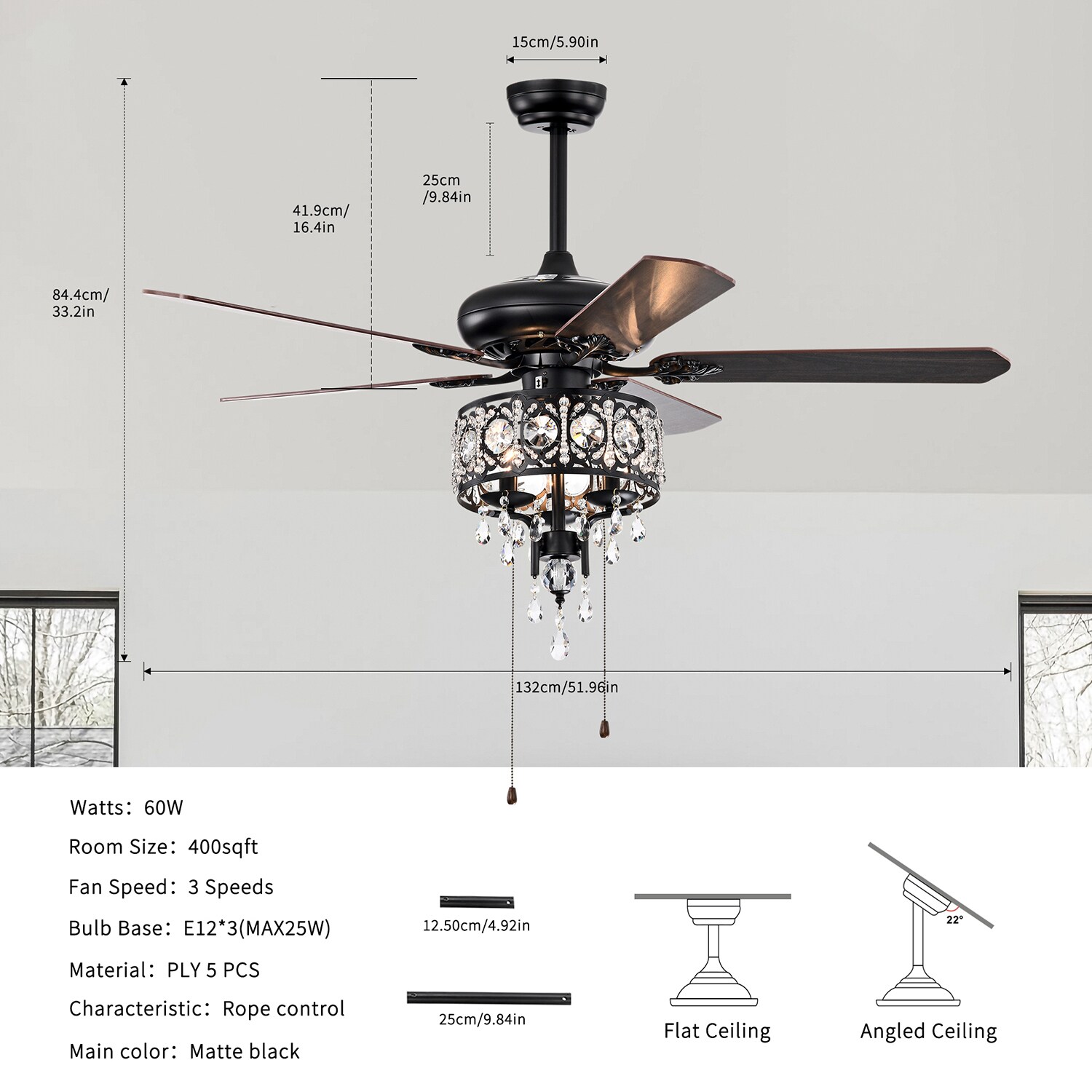 Bybafun YB5700053 Ceiling-Fans - View #8