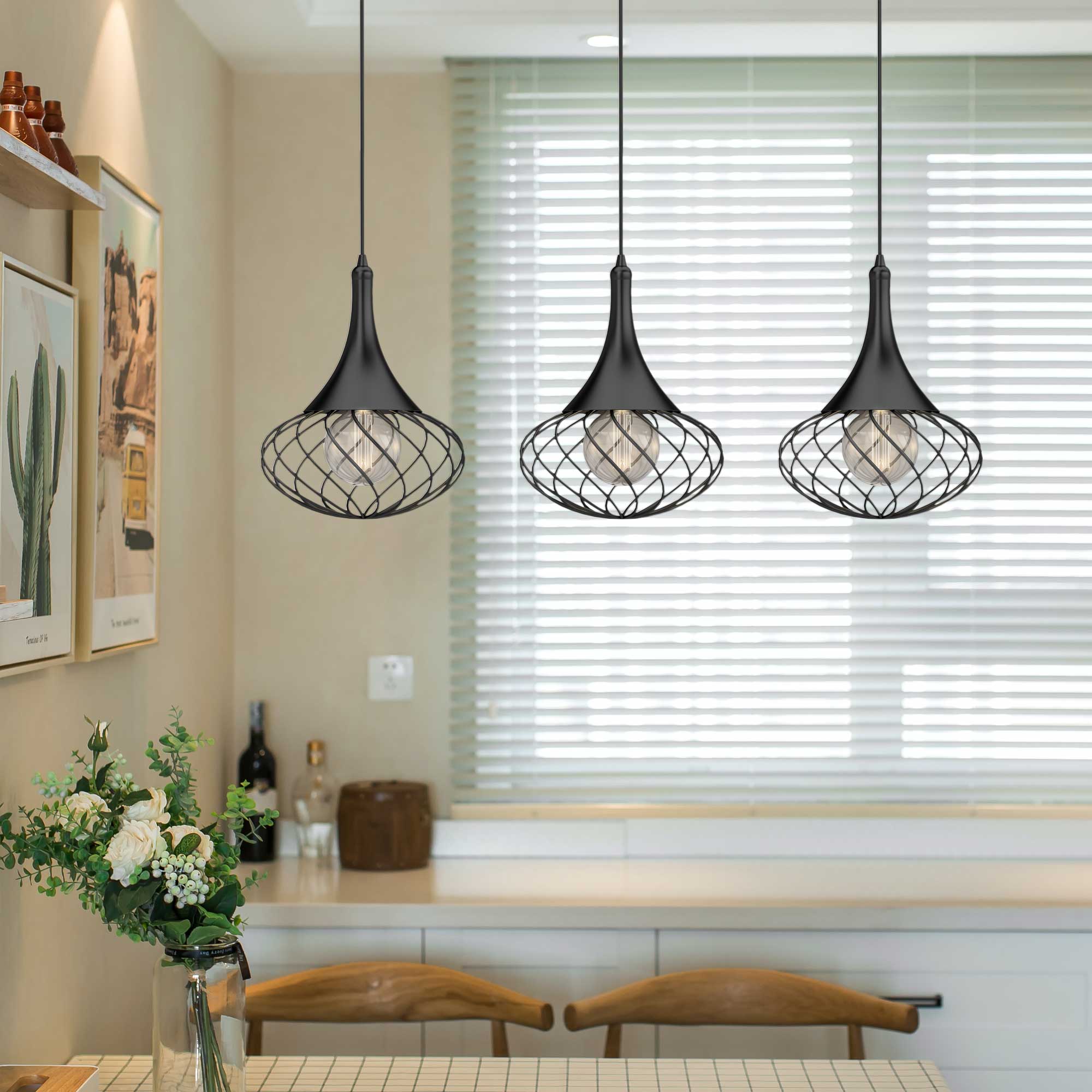 Volume Lighting V3851-5 Pendant-Lights - View #3