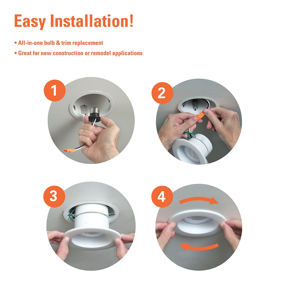 HALO RL4LS9FSD2W1EWH Led-Retrofit-Downlight - View #8