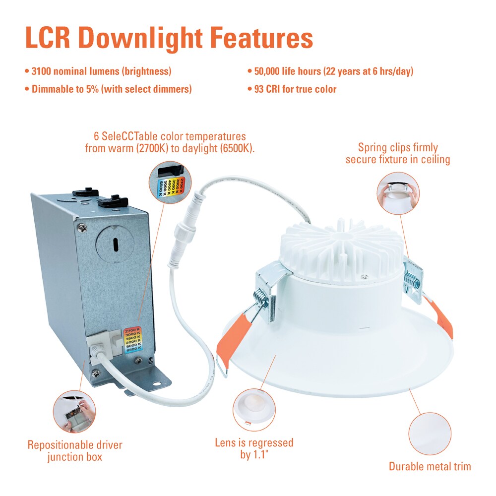 HALO LCR630RD9FSE010 Led-Retrofit-Downlight - View #4