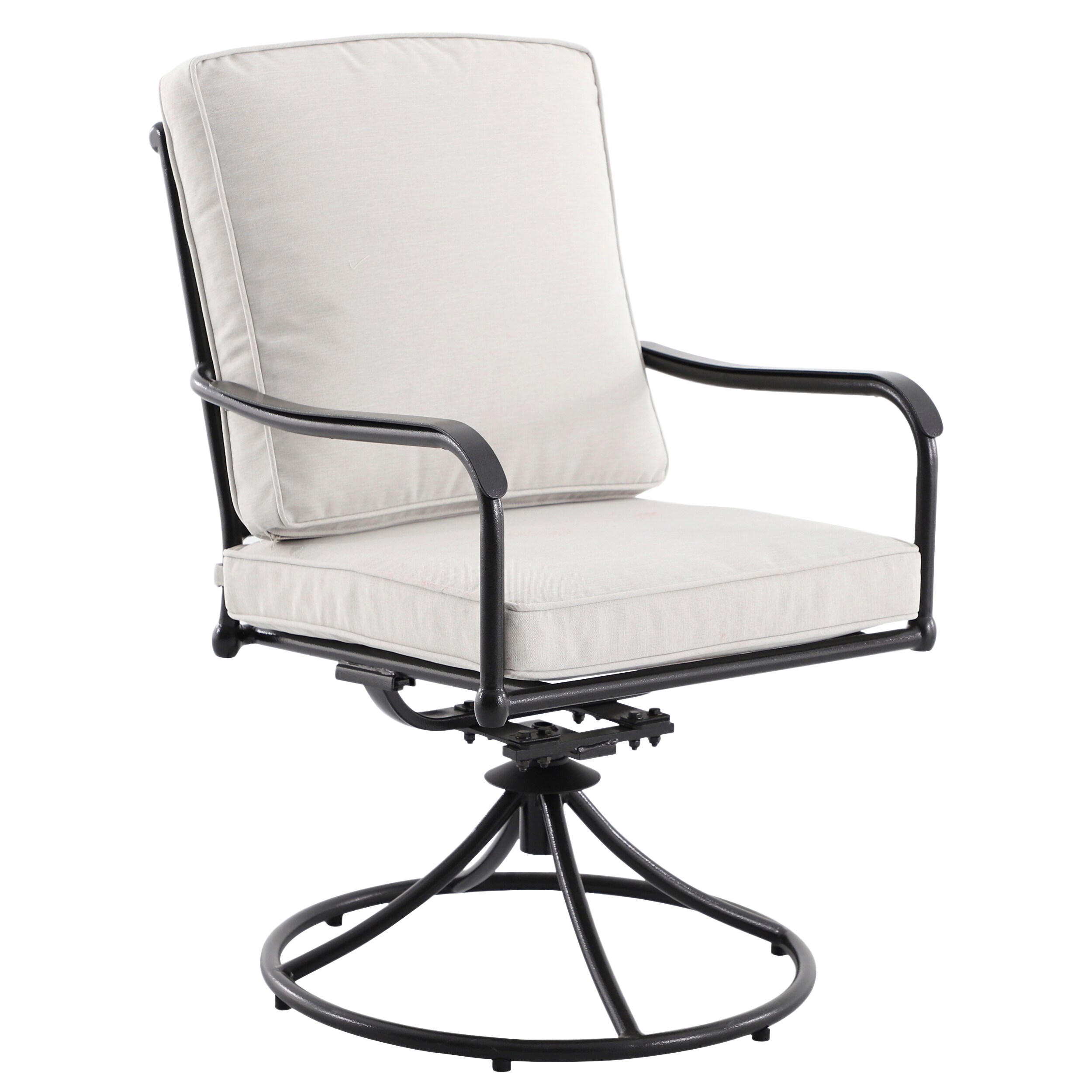 Hampton bay swivel online patio chairs