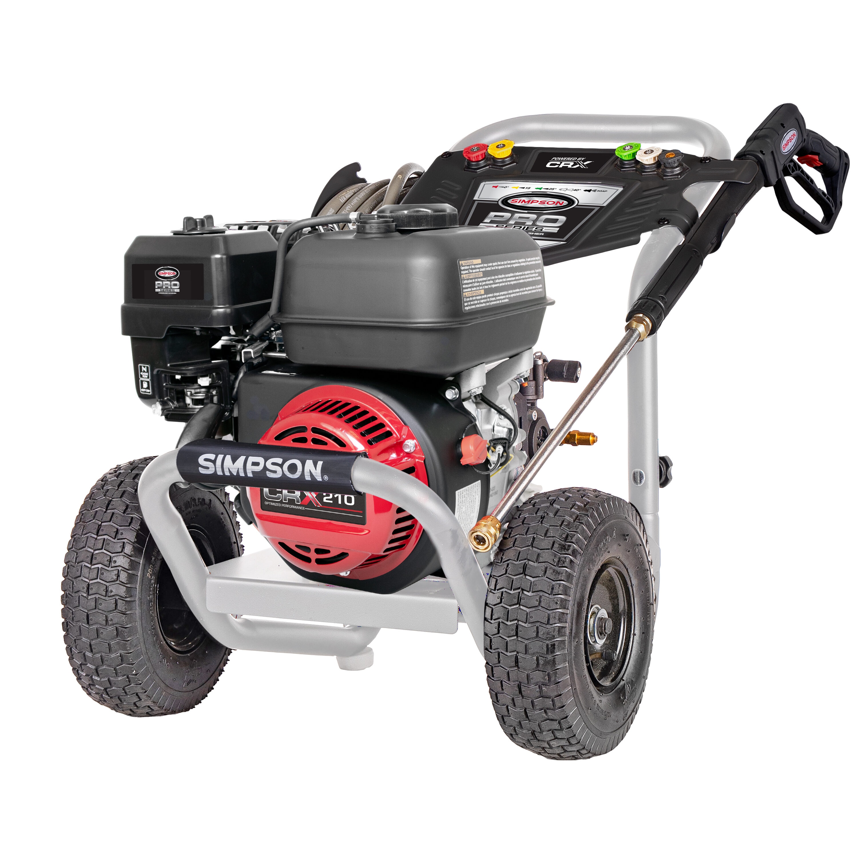 SIMPSON Powershot 3500 PSI 2.5-GPM Cold Water Gas Pressure Washer with 5 Spray Tips PS61374 Sansujyuku sansujyuku.com