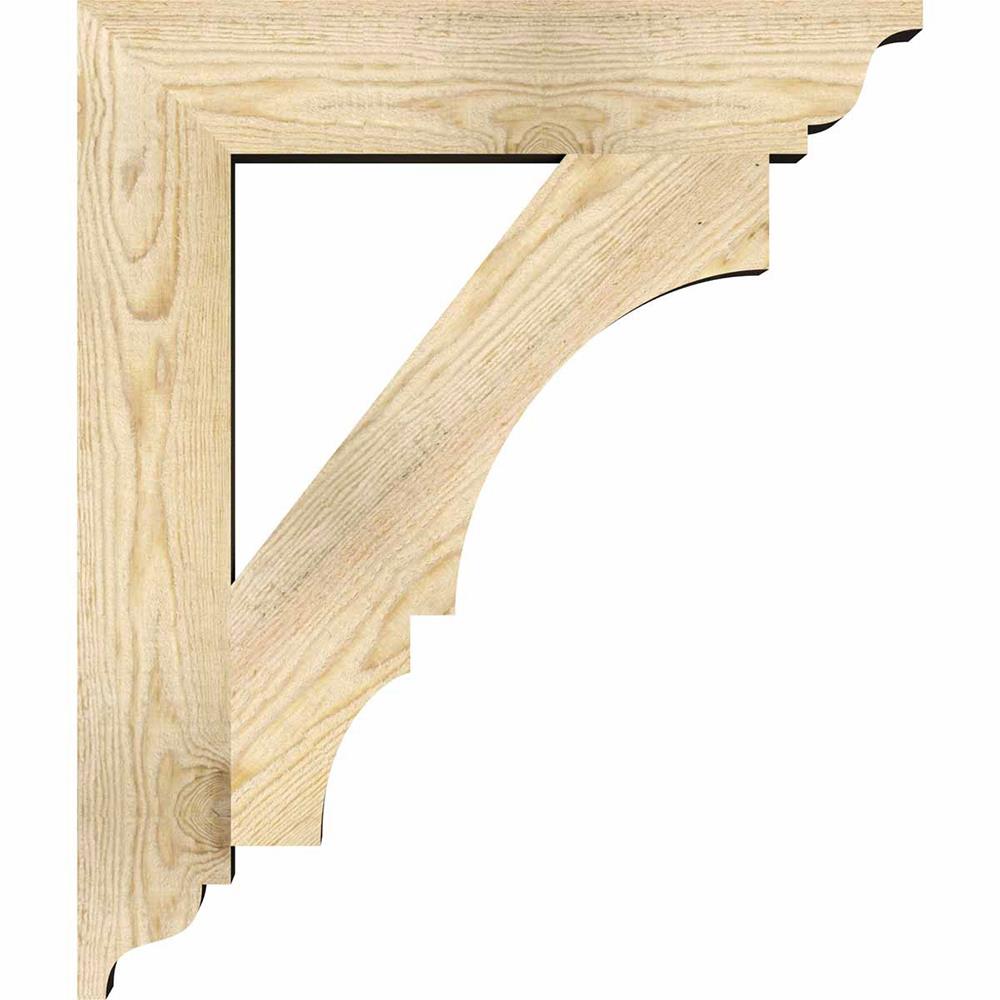 Ekena Millwork BKT04X22X26BOA01RDF Exterior-Brackets-Braces - View #3