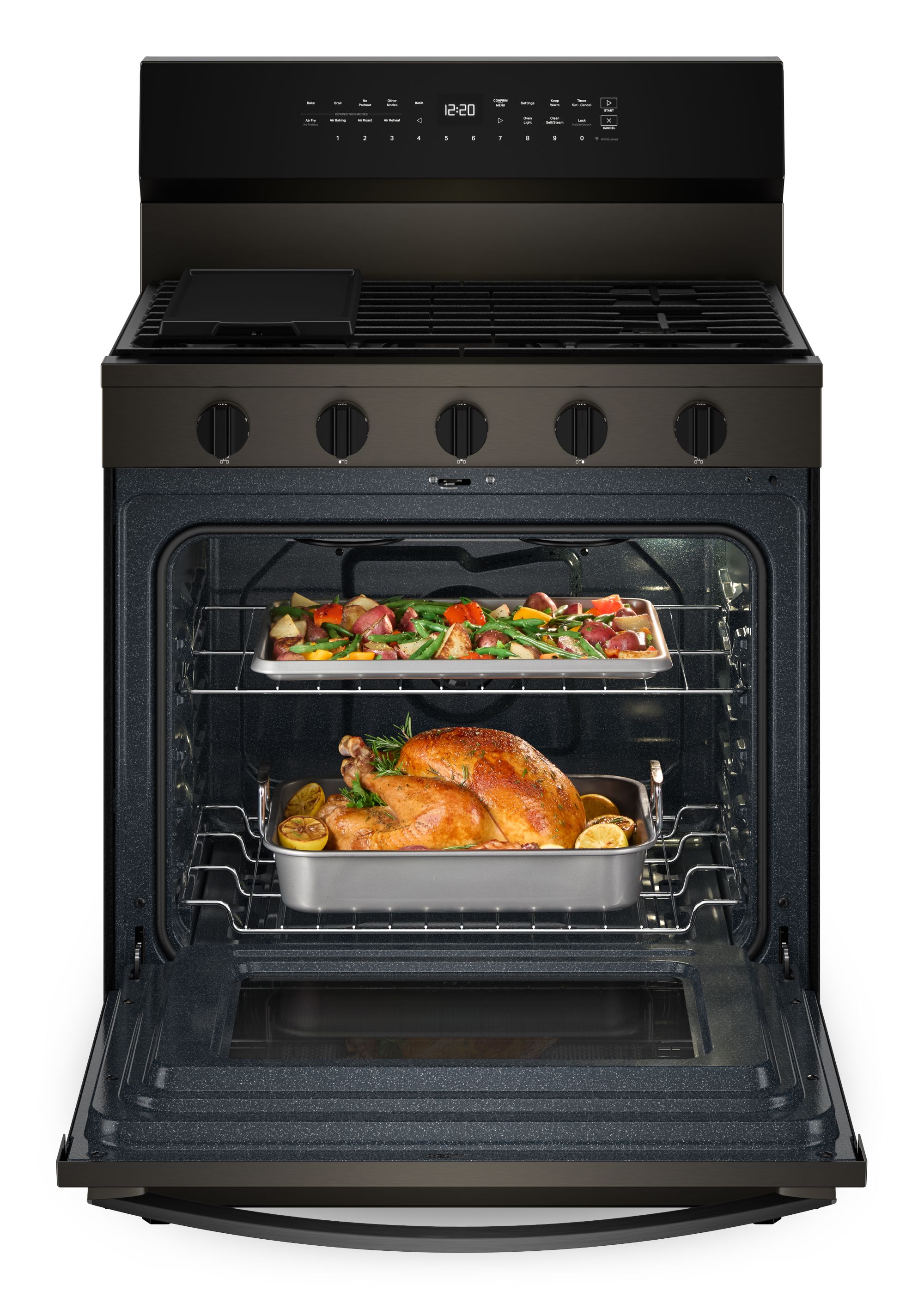 Whirlpool WFGS7530RV Freestanding-Gas-Ranges - View #4