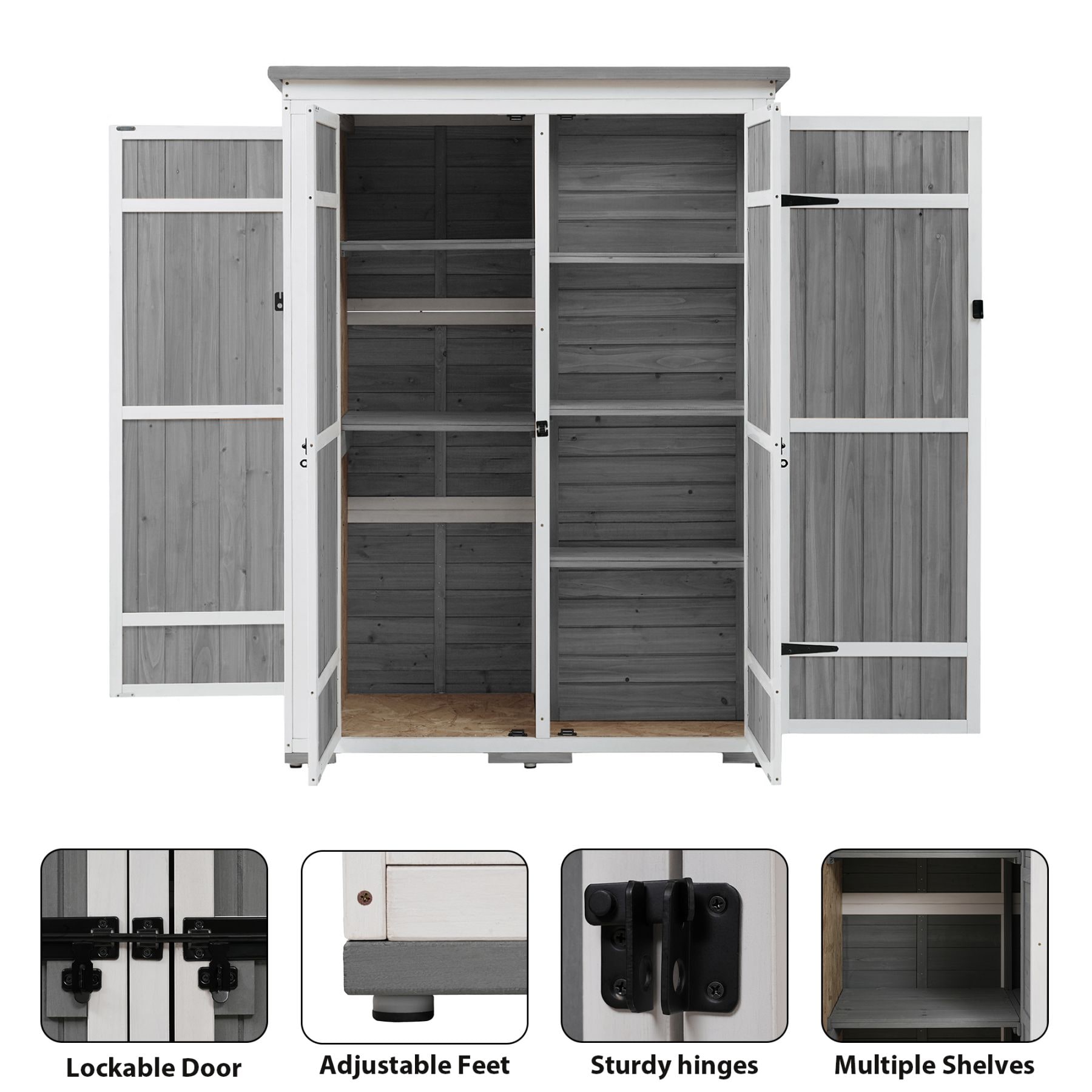 Maocao Hoom BH560070 Wood-Storage-Buildings - View #5