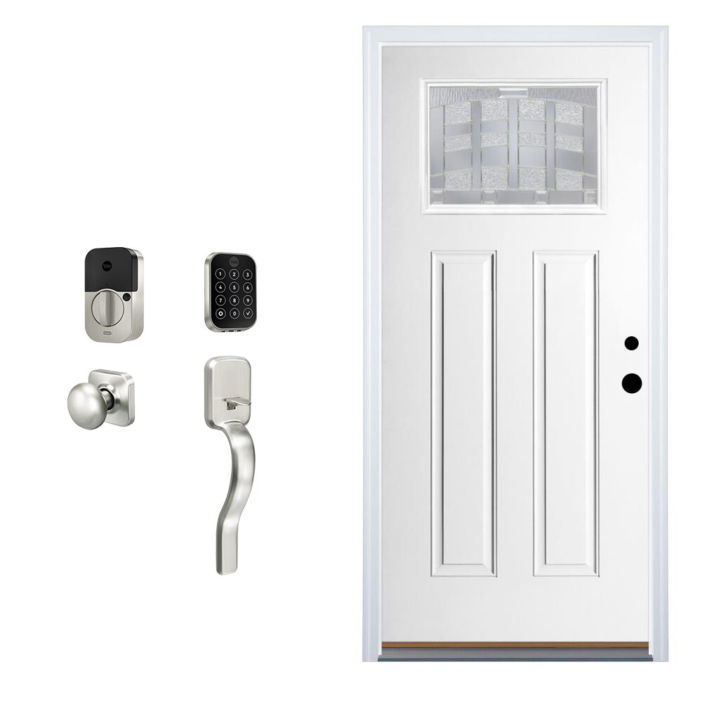 Shop Therma-Tru Therma-Tru Benchmark Doors Emerson 36-in x 80-in ...